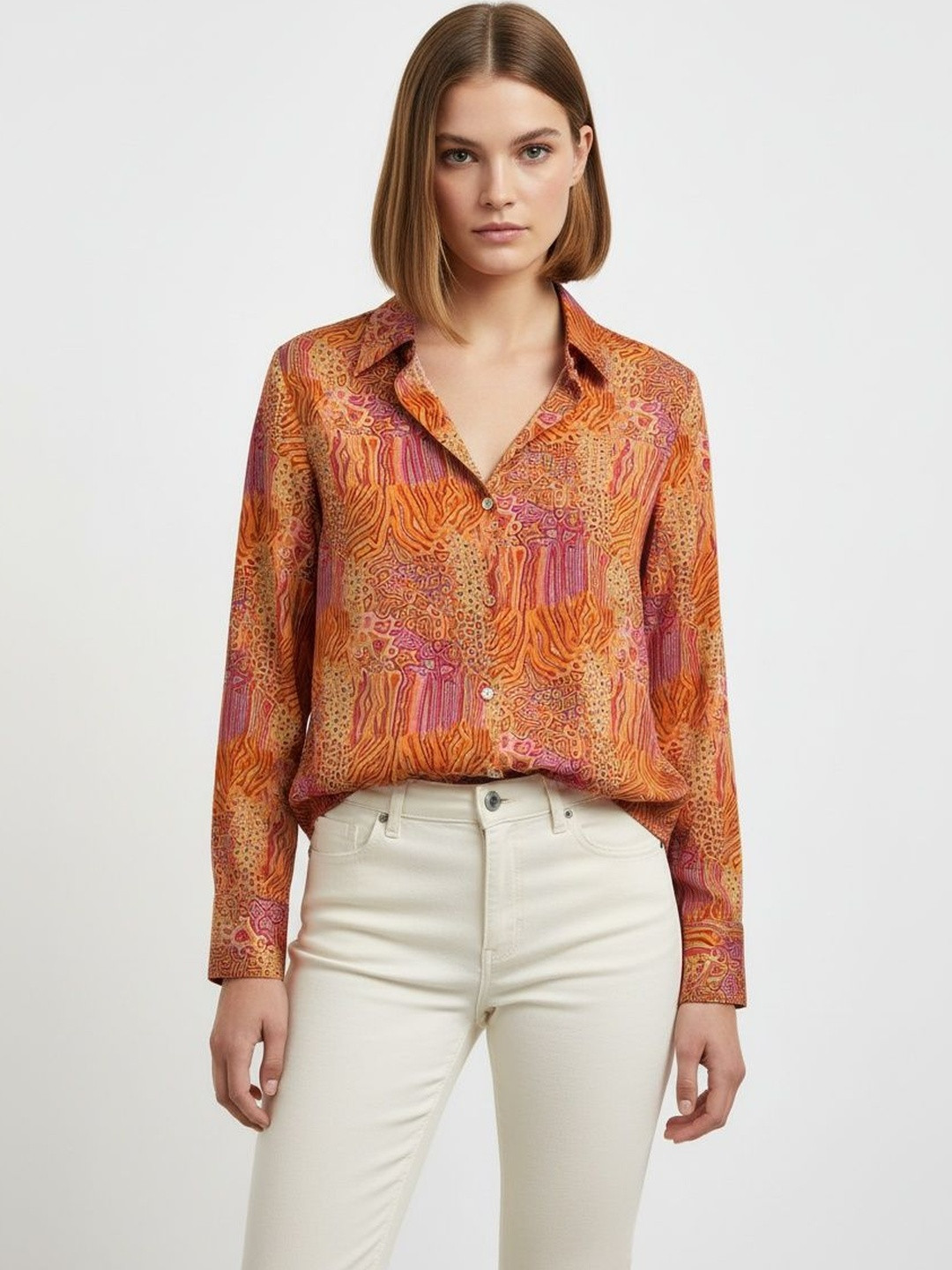 TIRA Women Printed Casual Shirt