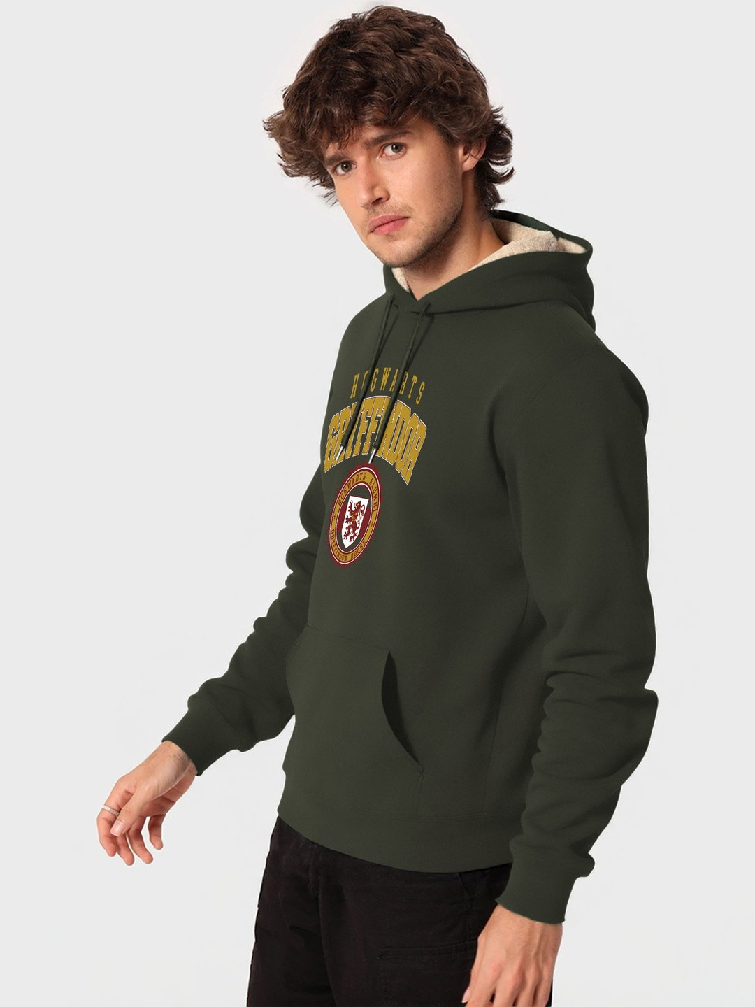 TOGS & TERRE Men Printed Hooded Sweatshirt