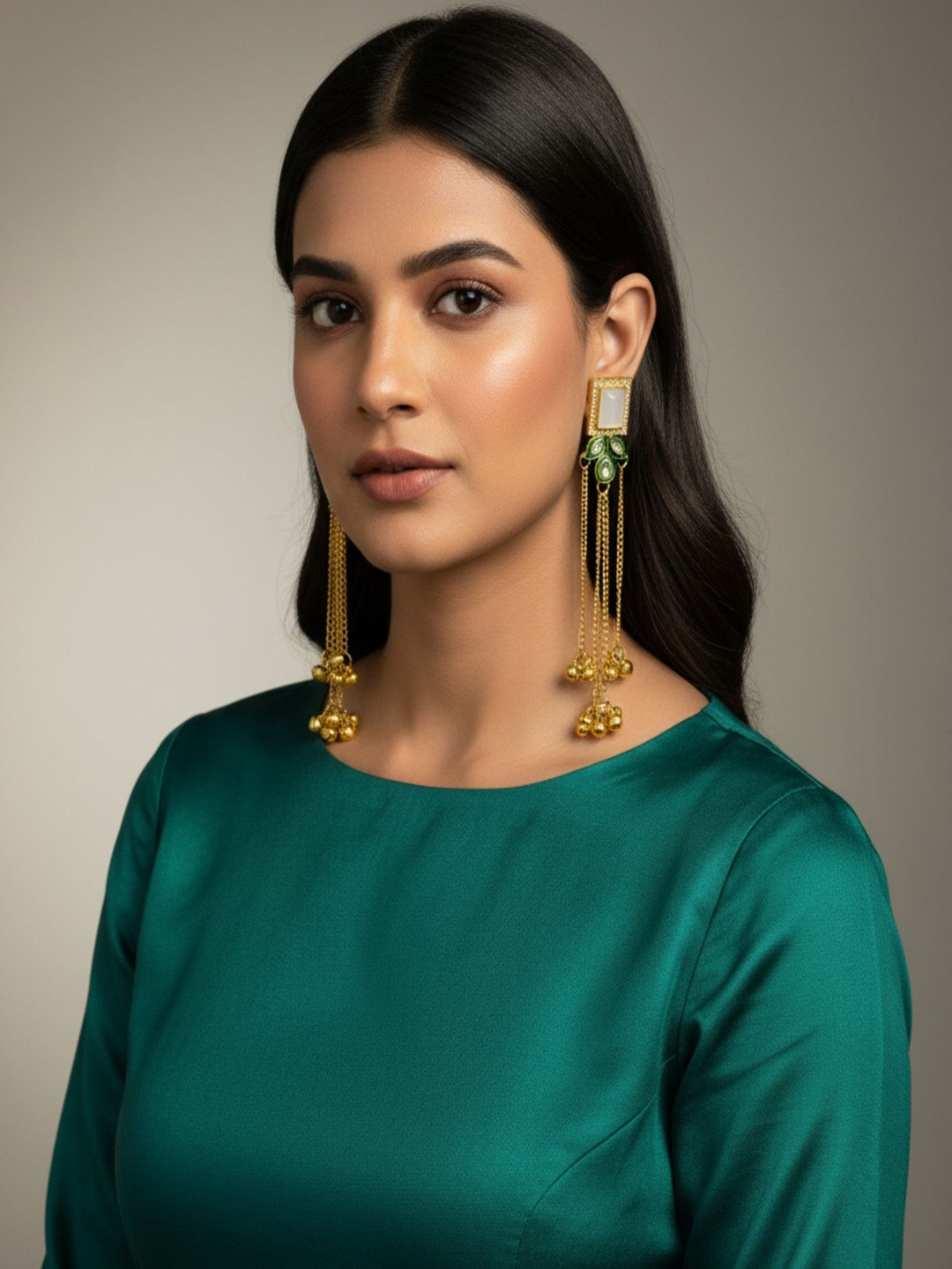 eeooaa Geometric Drop Earrings