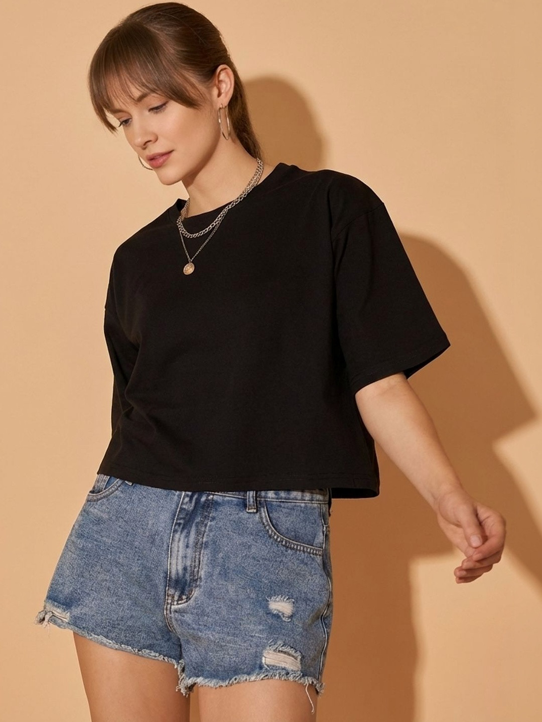QIOA Women Boxy T-shirt