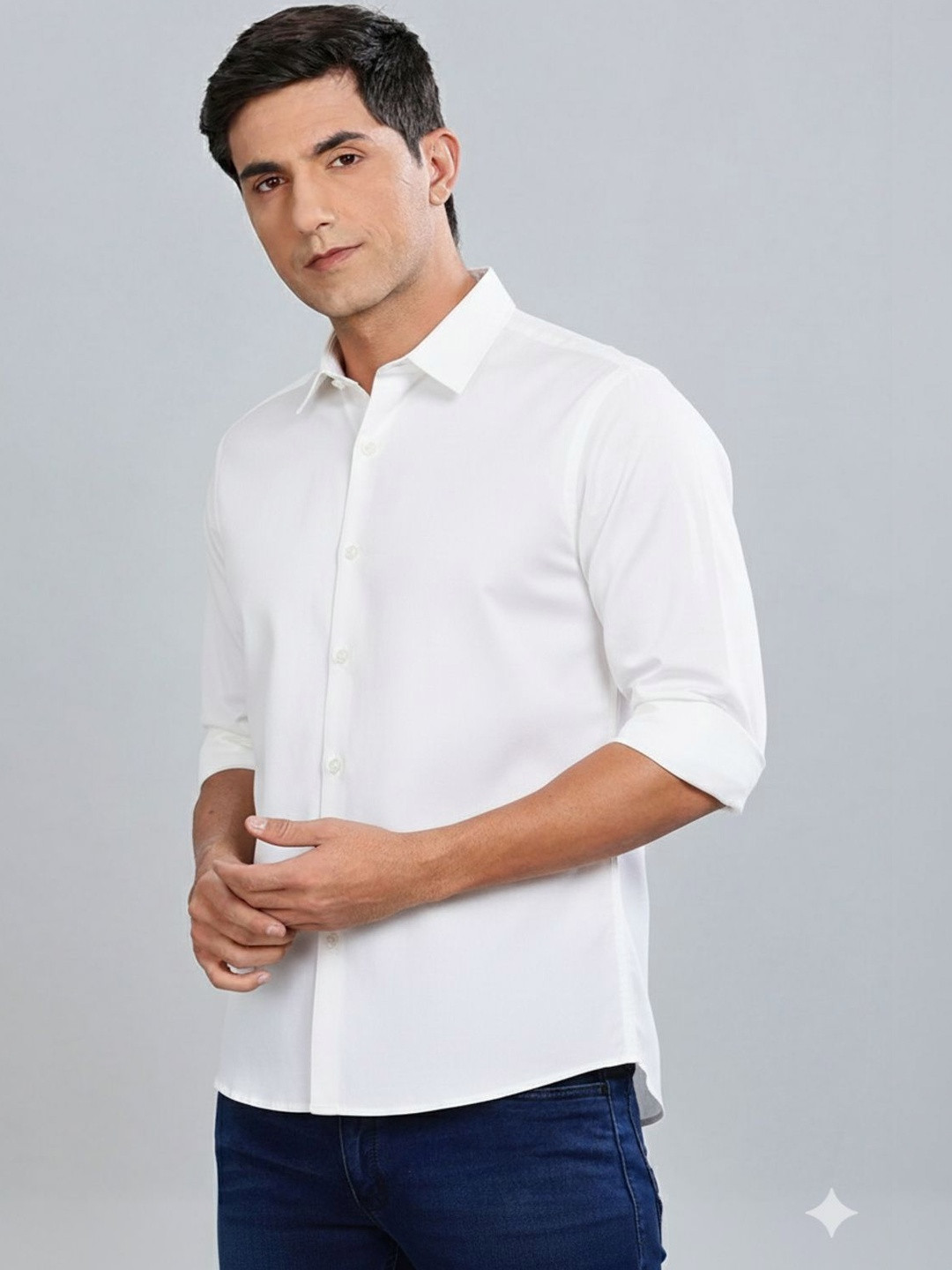 Lee Cross Men Sheer Casual Shirt