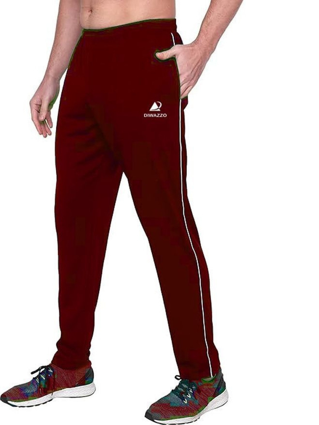 Diwazzo Men Cotton Track Pants