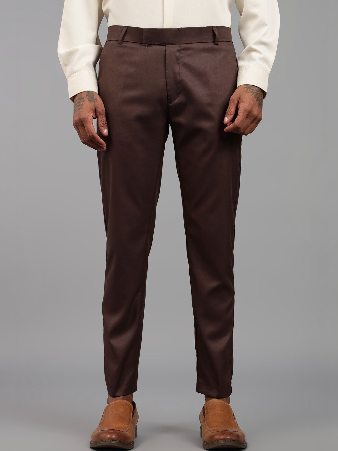 JAMES&GEORGE Men Smart Trousers