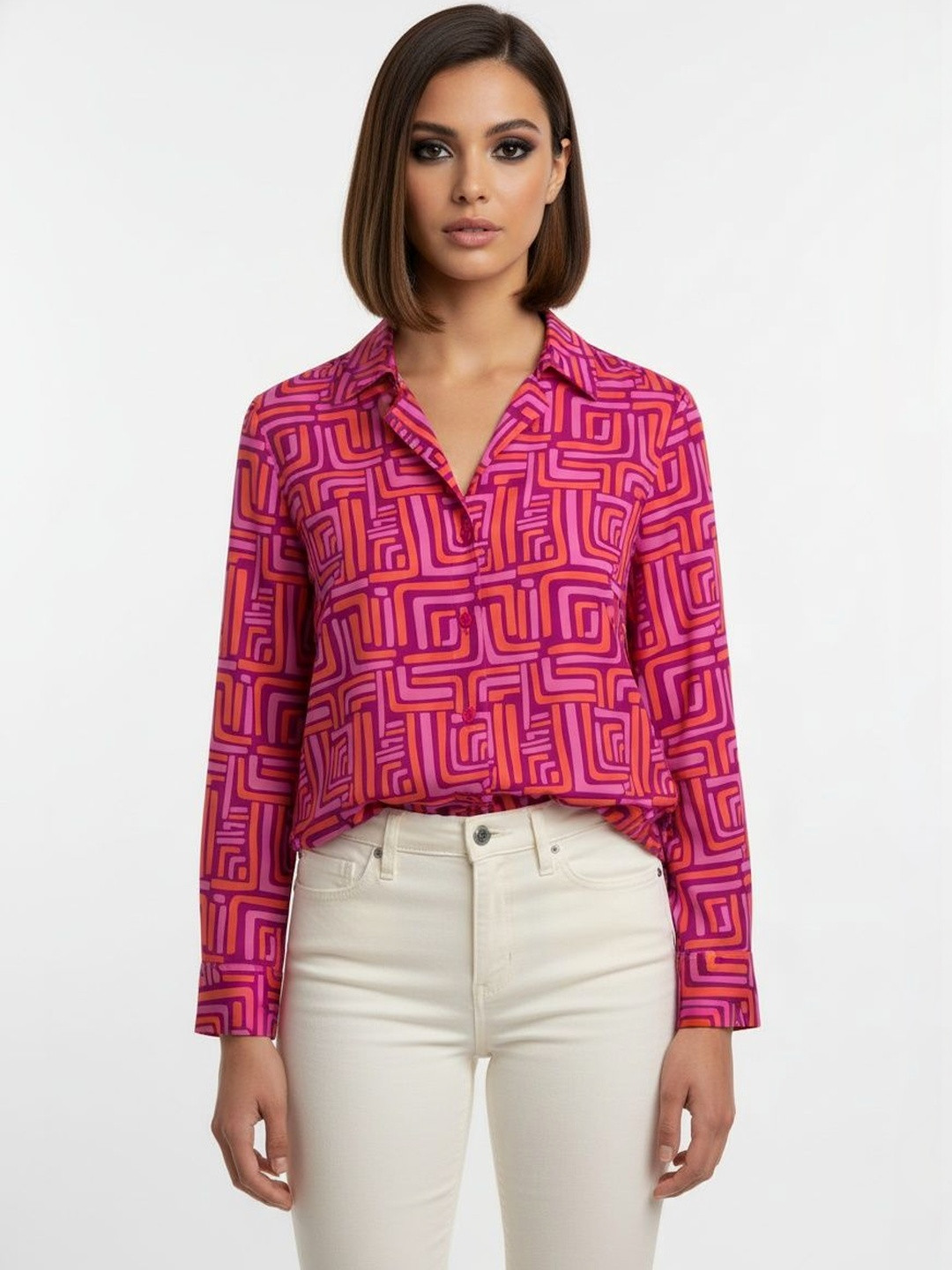 TIRA Women Printed Casual Shirt