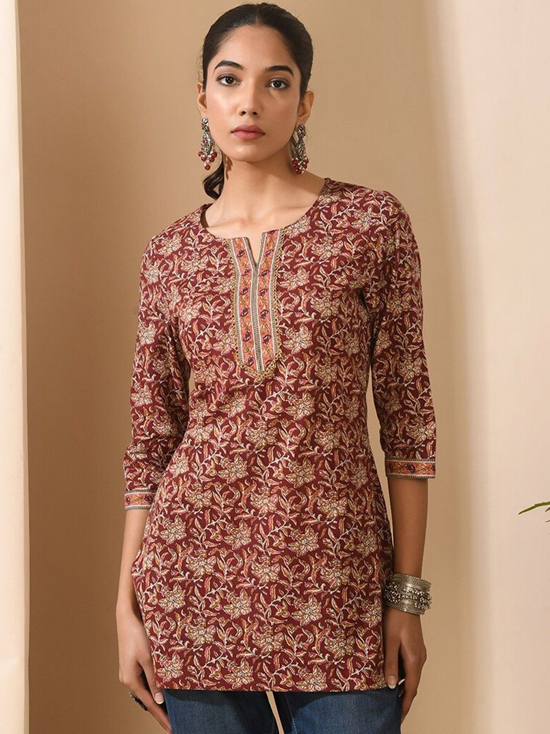 Jsimar Women Floral Printed Floral Kurta