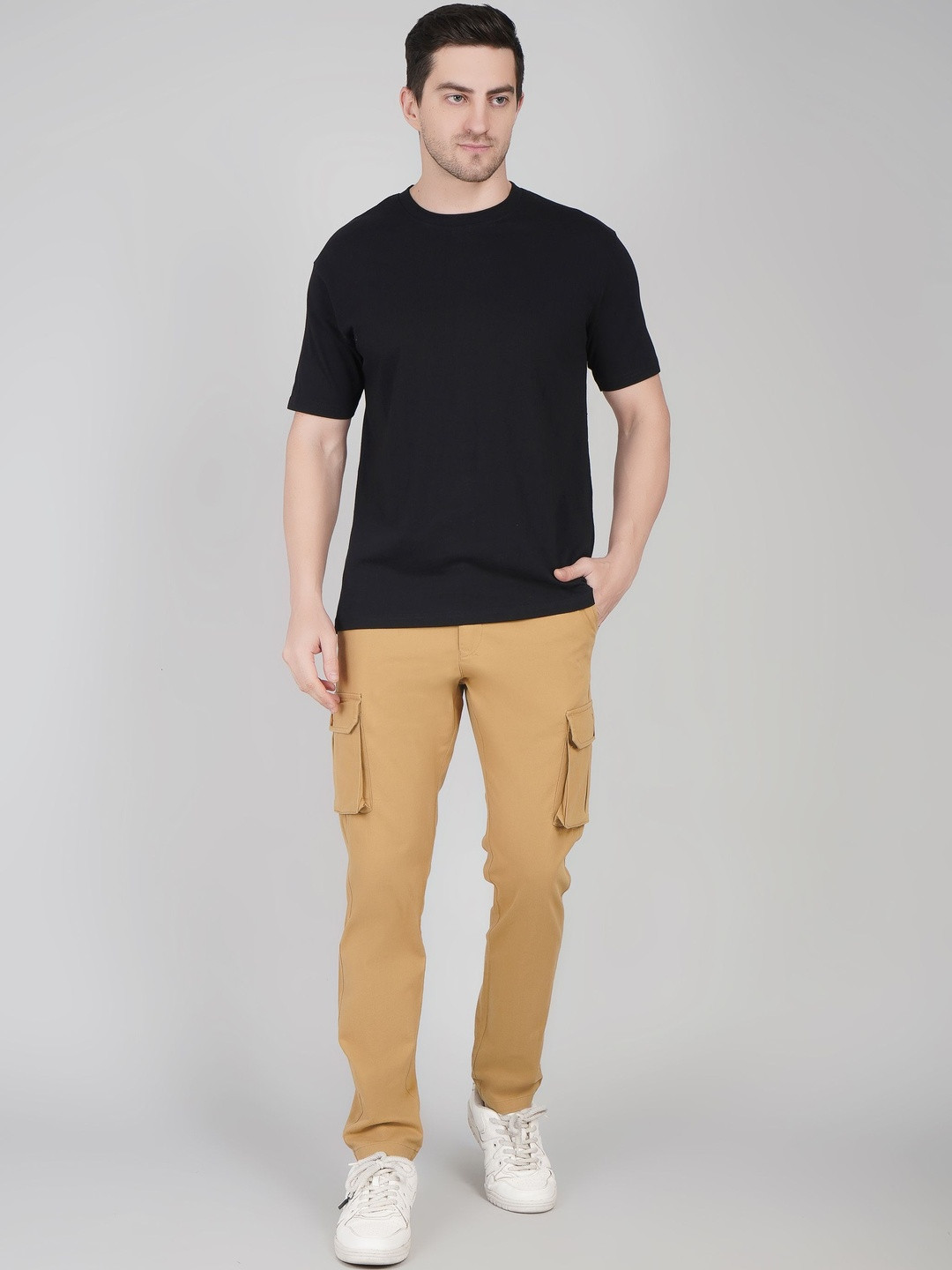 The Roadster Lifestyle Co 6 Pocket Cargo Trousers