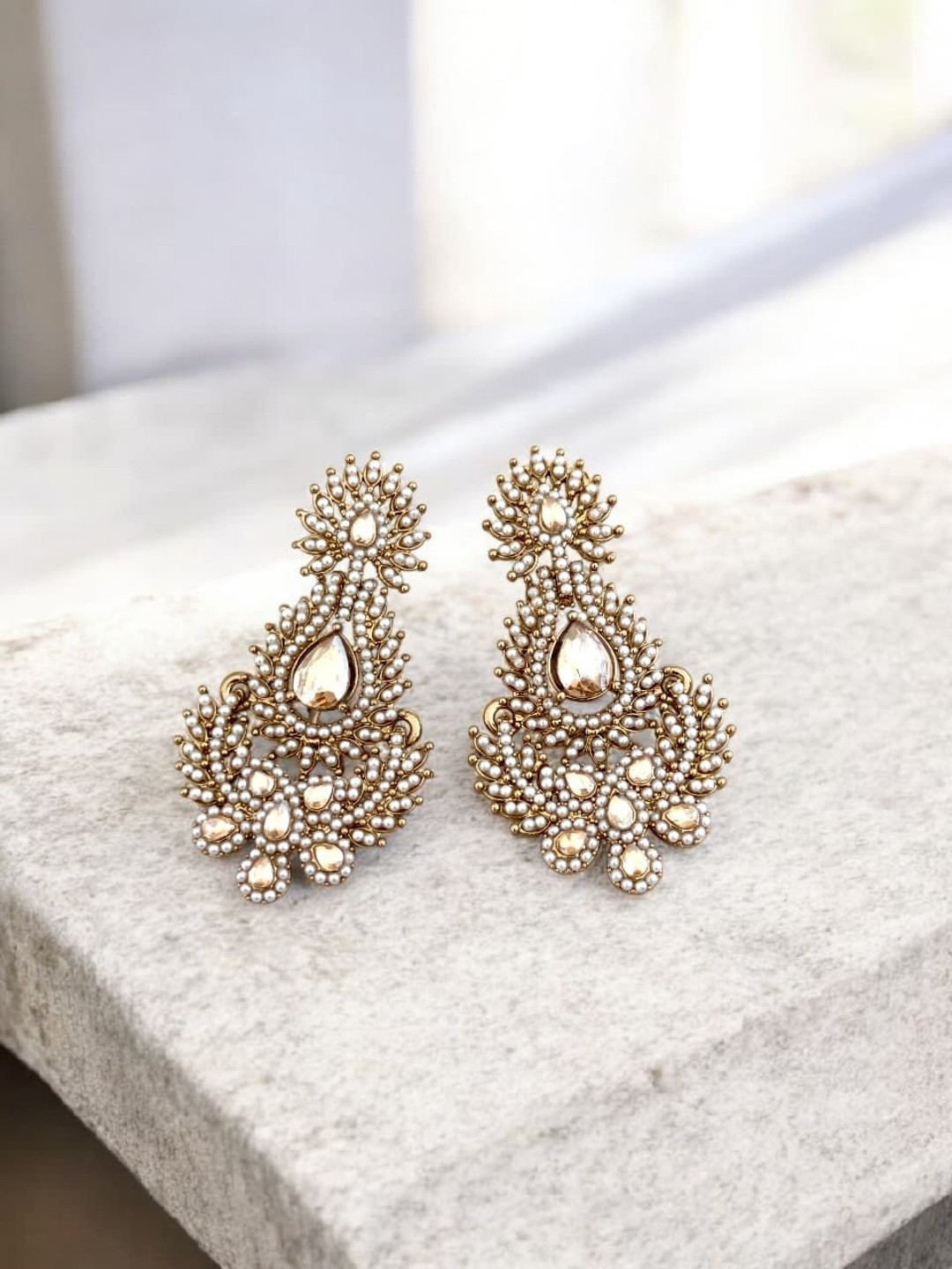 BFC - BUY FOR CHANGE Geometric Drop Earrings