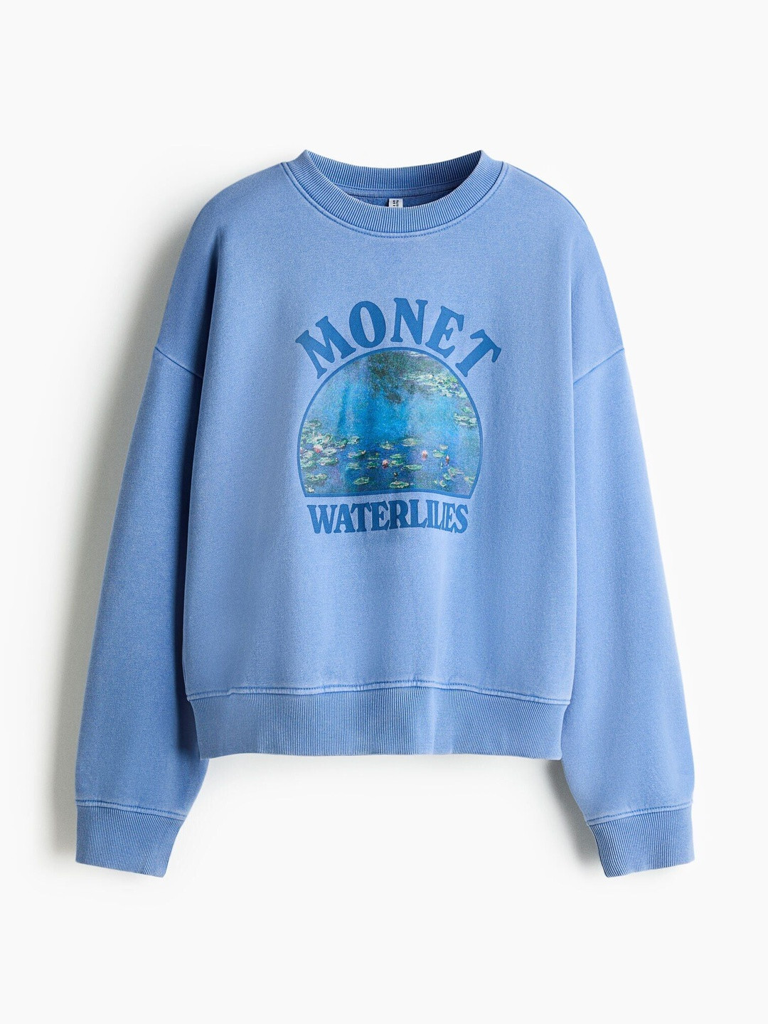H&M Oversized Print-Motif Sweatshirt