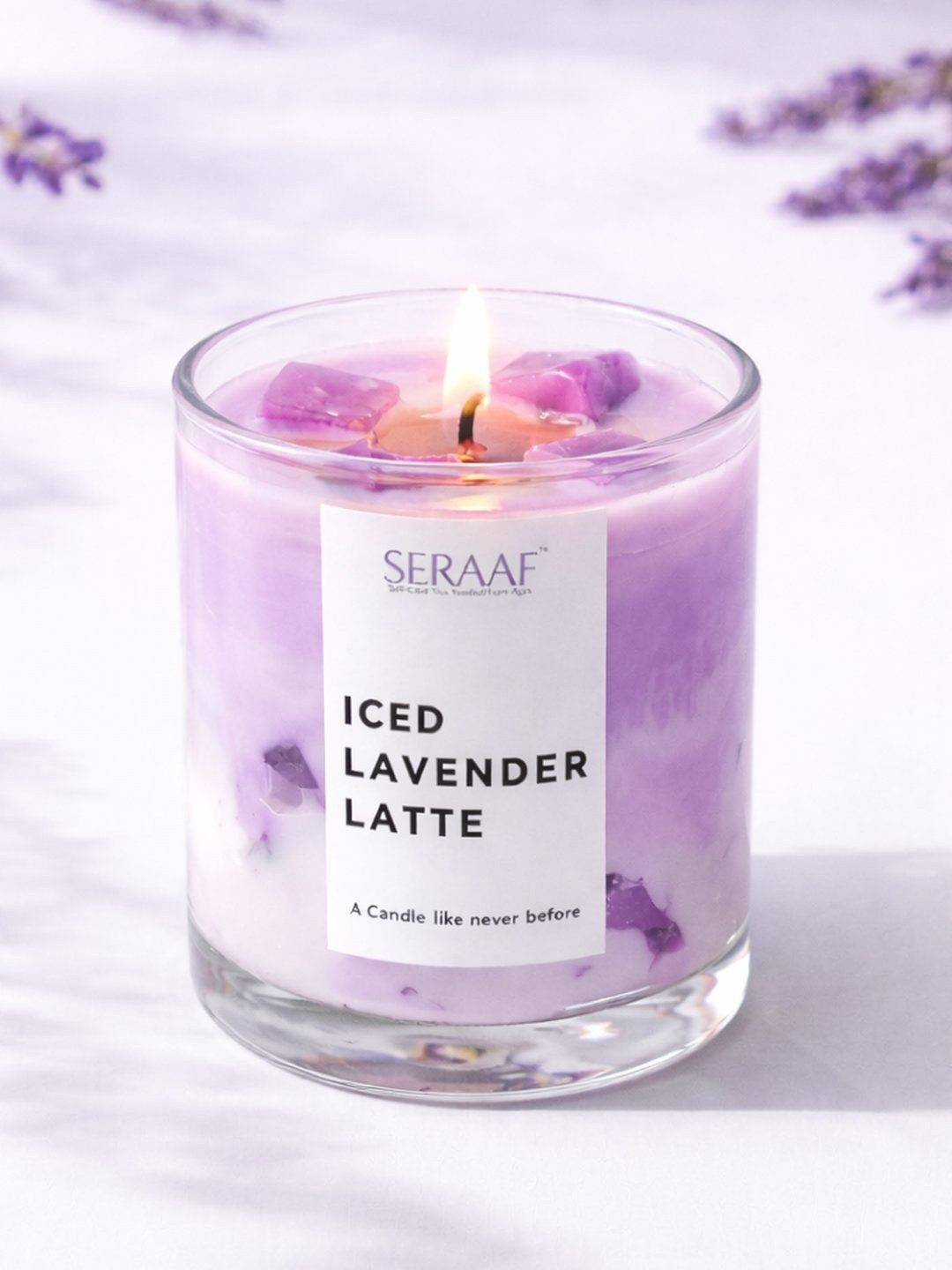 SERAAF Lavender & Lavender 1 pieces Jar Candle