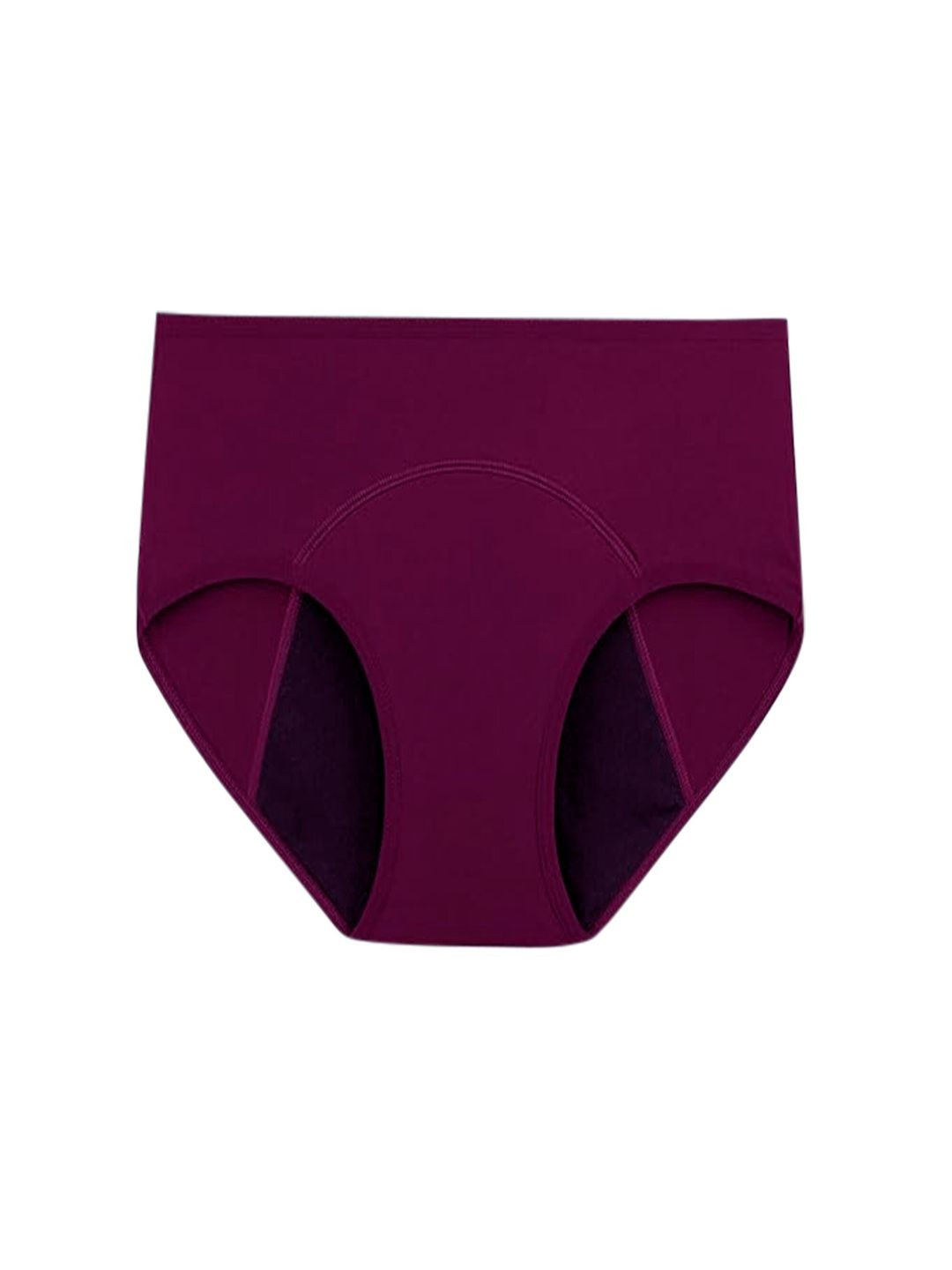 Smileai Fashion Cotton Mid-Rise Leak-Proof Period Briefs