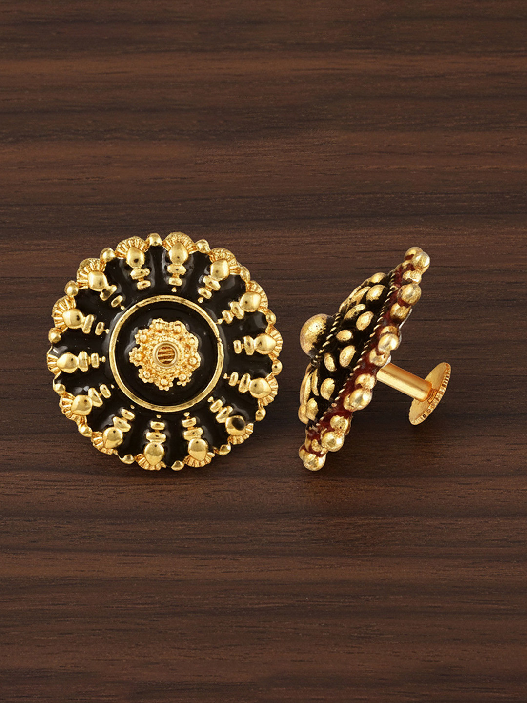 VIVASTRI Floral Studs Earrings