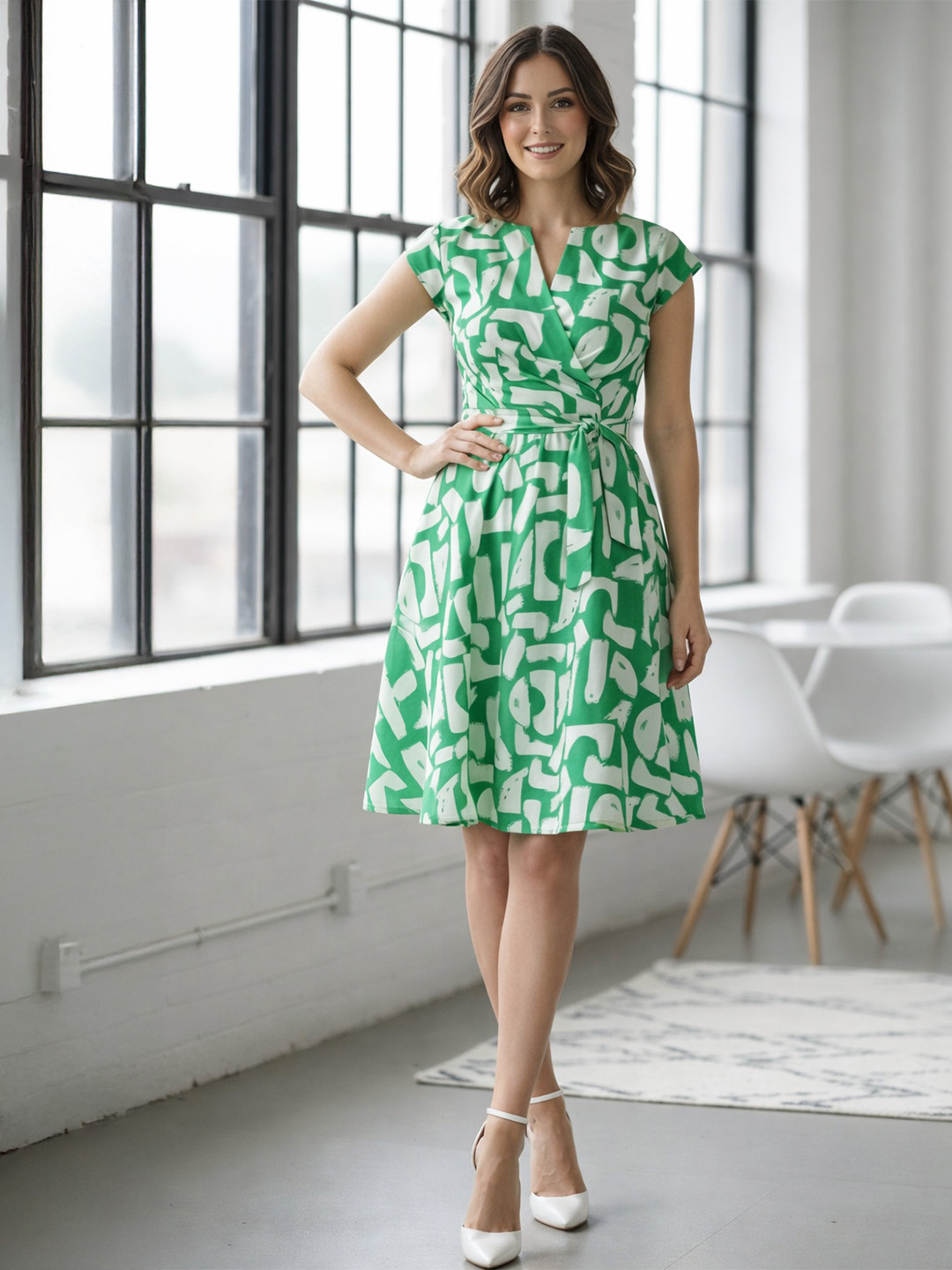 Sansudra Print Dress