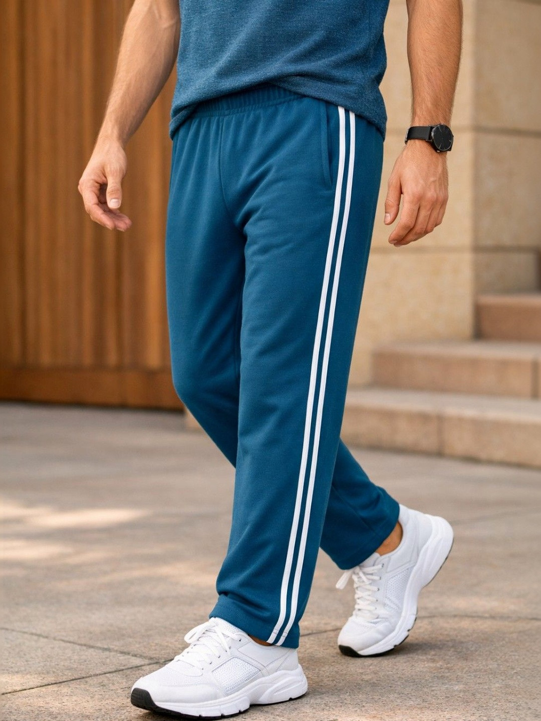 Jeevika Fashion Men Cotton Regular Track Pants