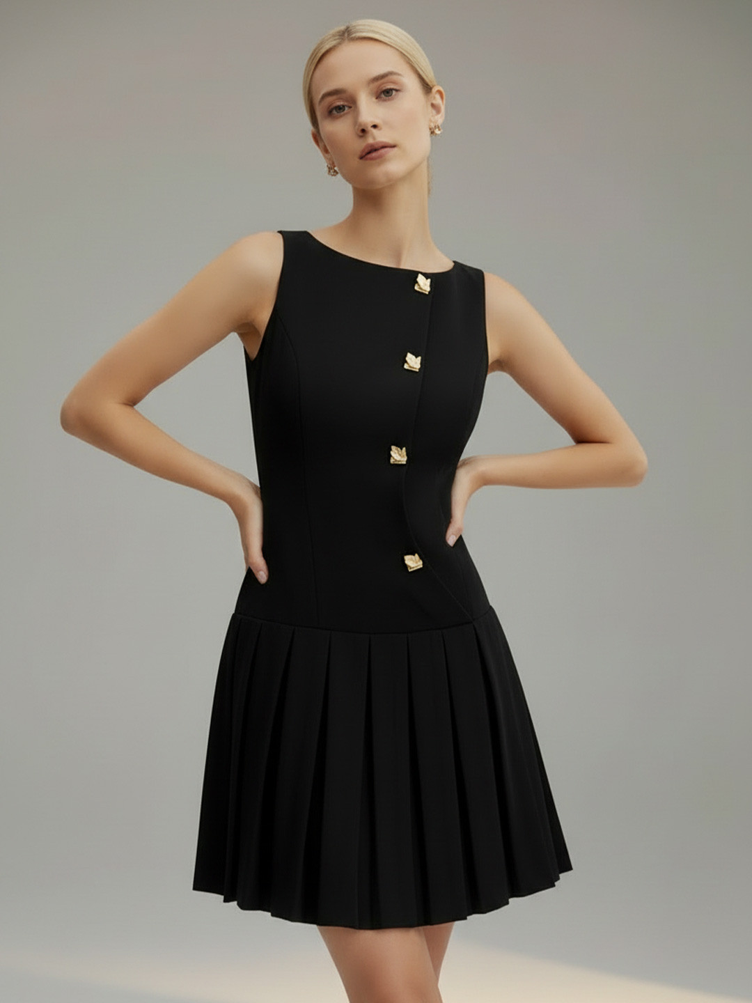 bebe Women Drop-Waist Dress