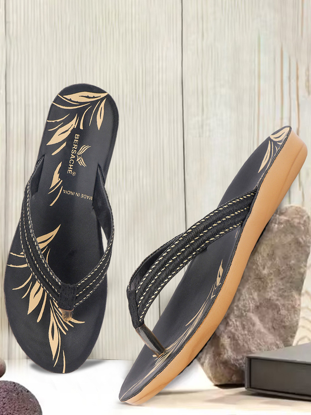 BERSACHE Women Open Toe Flats
