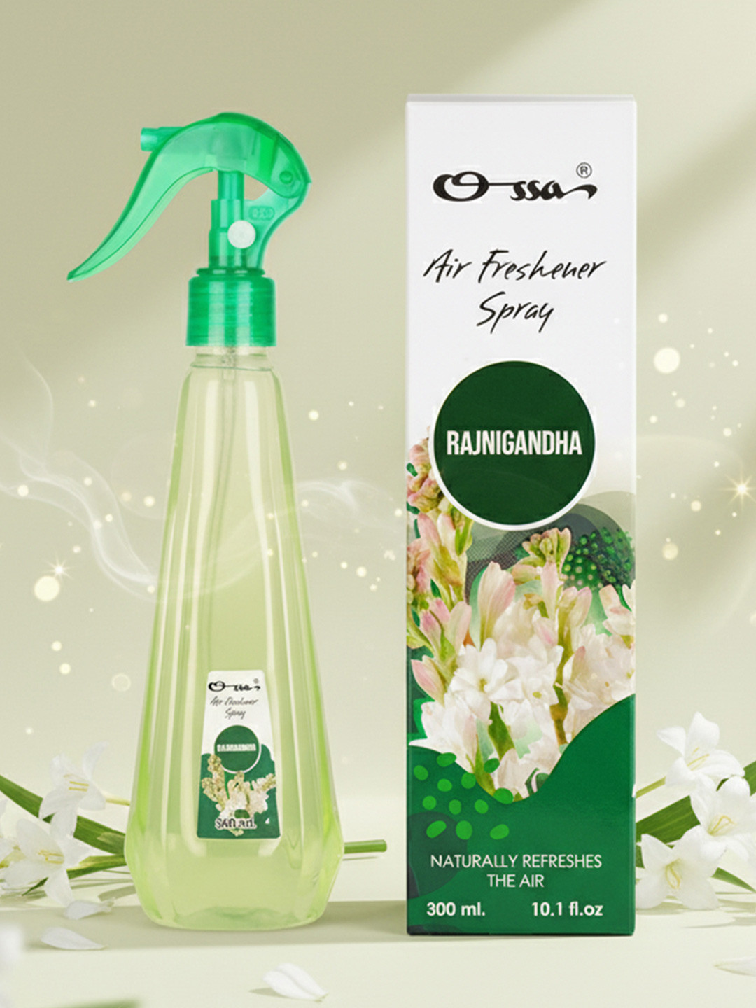 Ossa Green Rajnigandha Air Freshener Spray 300ml