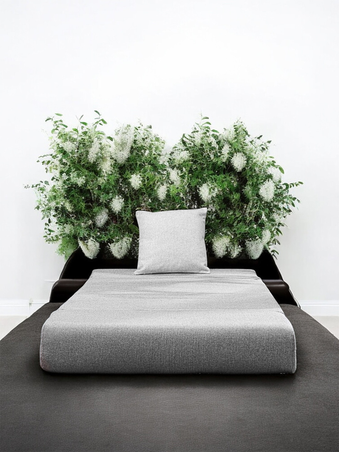Solis Primus Comfort One seater for all Grey Foam Fold Out Sofa-Bed