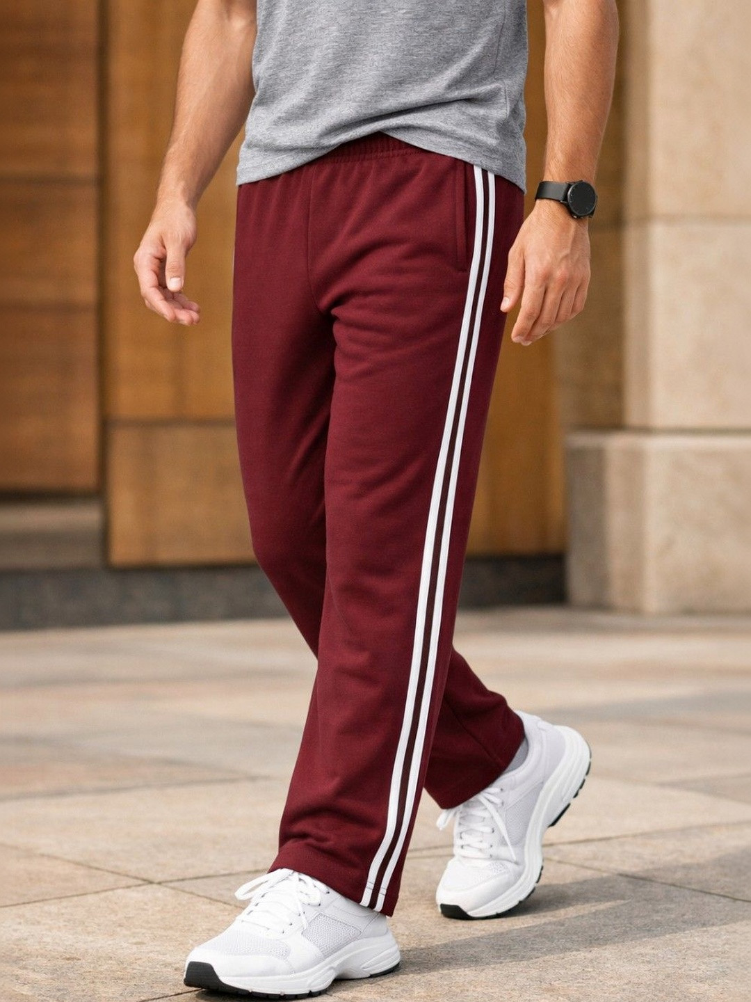 Jeevika Fashion Men Cotton Regular Track Pants