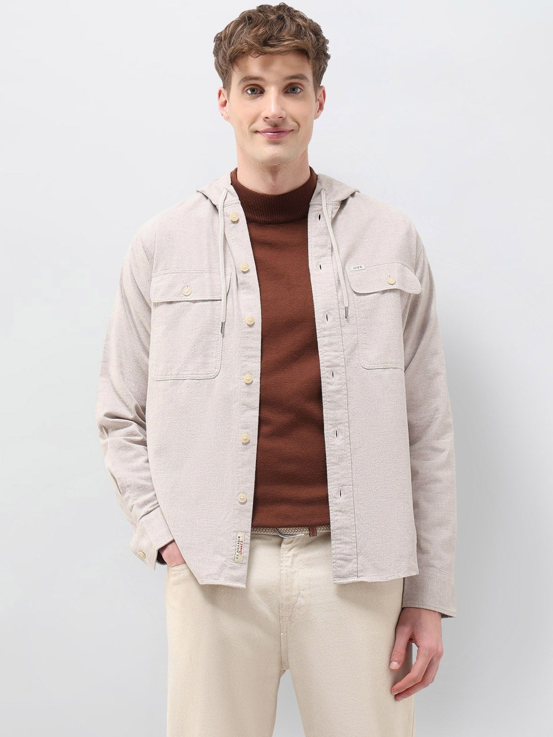 U.S. Polo Assn. Denim Co. Men Boxy Casual Shirt