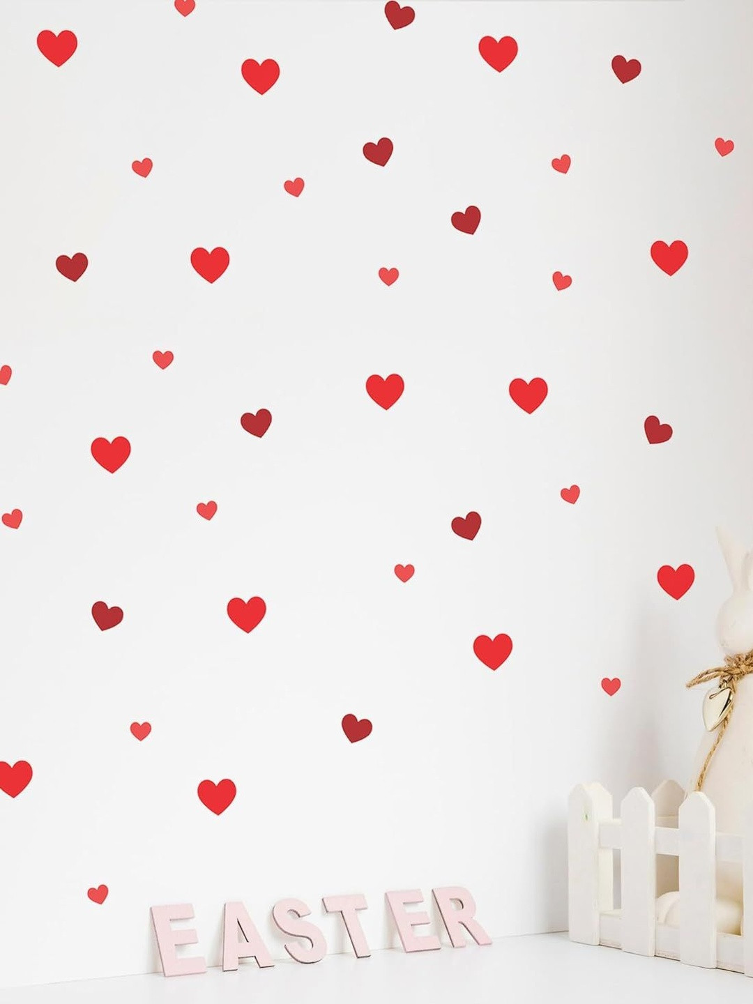 Special You Red Love Theme Heart Wall Stickers