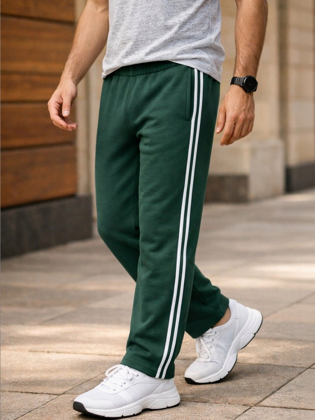 Jeevika Fashion Men Cotton Regular Track Pants