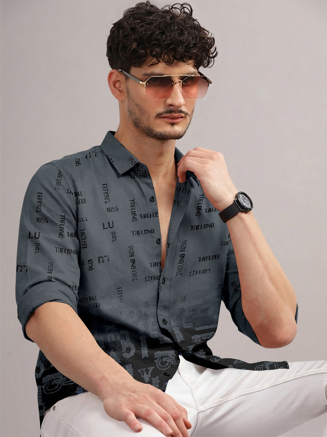 SANBROS Men Casual Shirt