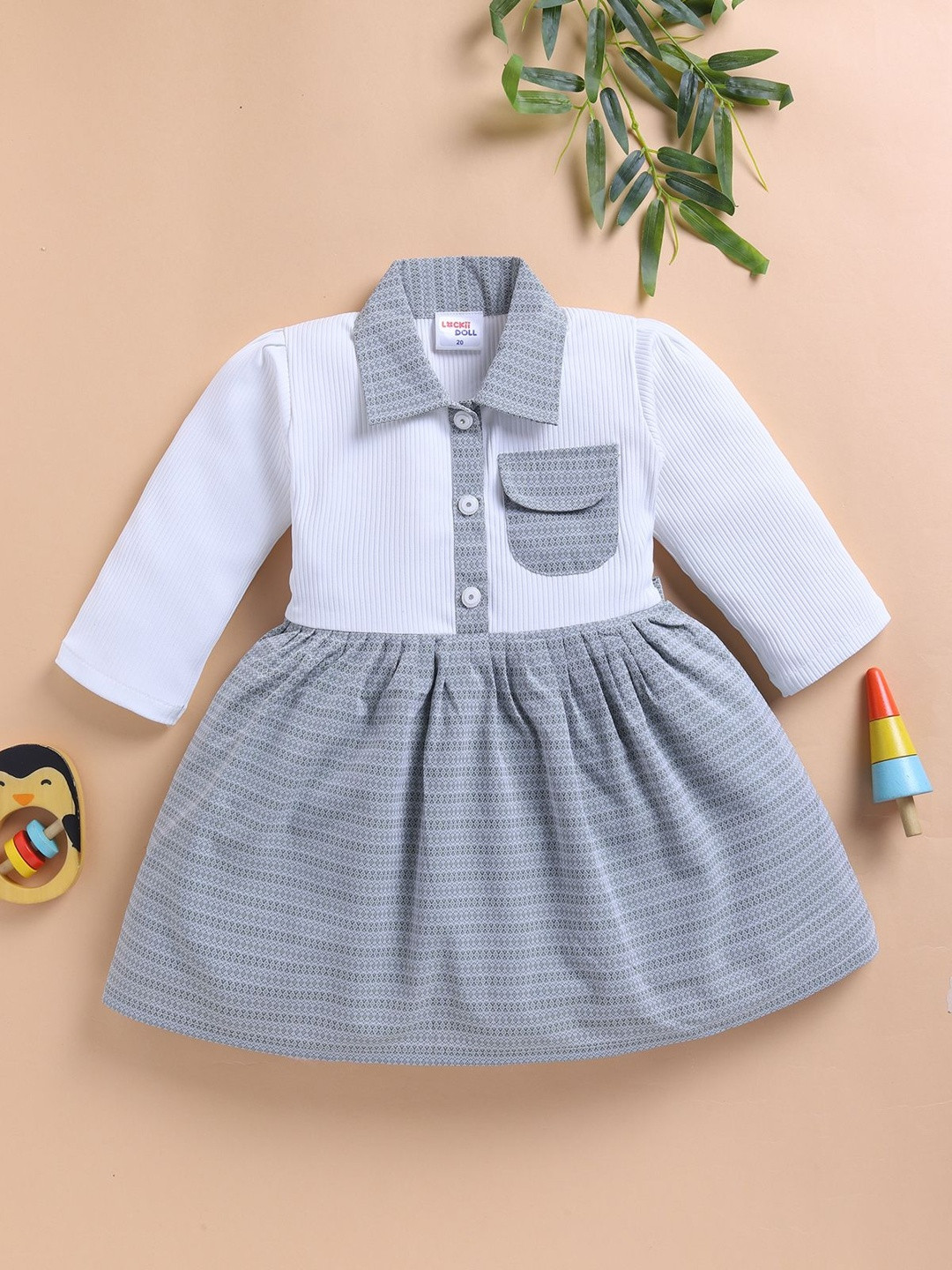LACKii DOLL Fit & Flare Dress