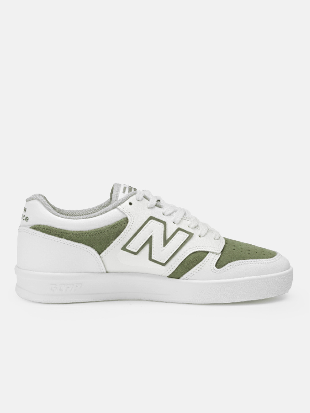 New Balance Men BB480 Suede Sneakers with Perforated Detail