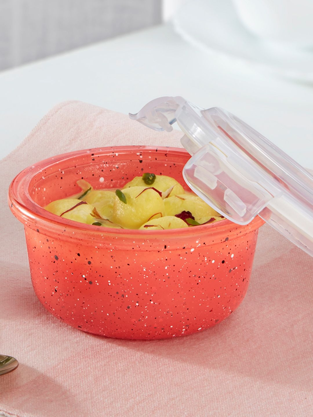 BOROSIL Pink 2025 Borosilicate Glass Dishwasher and Microwave Safe Fridge Container