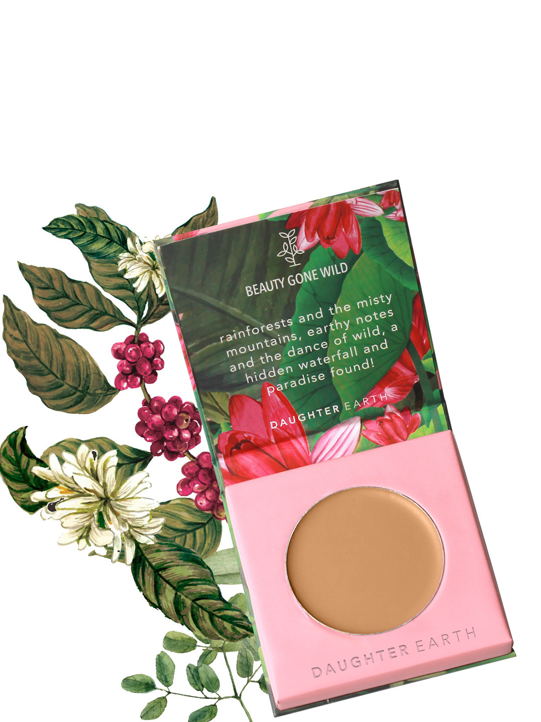 DAUGHTER EARTH High Coverage Creaseless & Lightweight Pro Concealer - 4.5 g - Latte