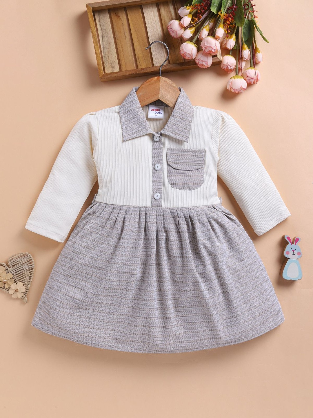 LACKii DOLL Fit & Flare Dress