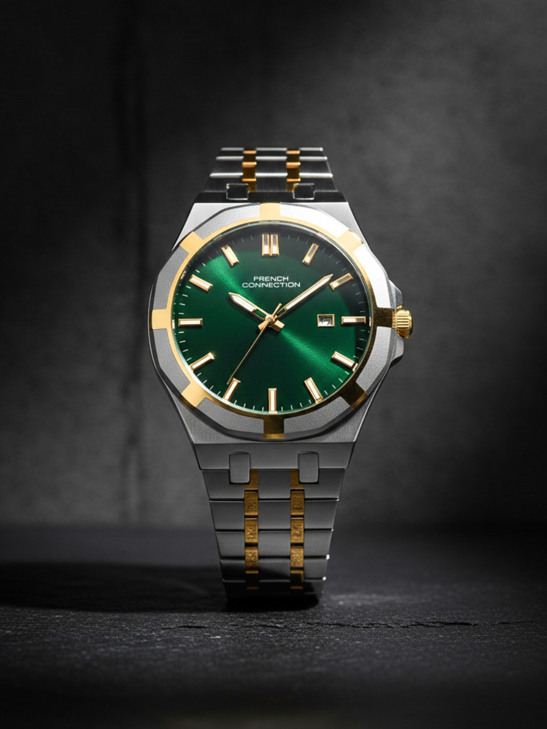 French Connection Men Dial & Stainless Steel Analogue Watch FCN0154NTM