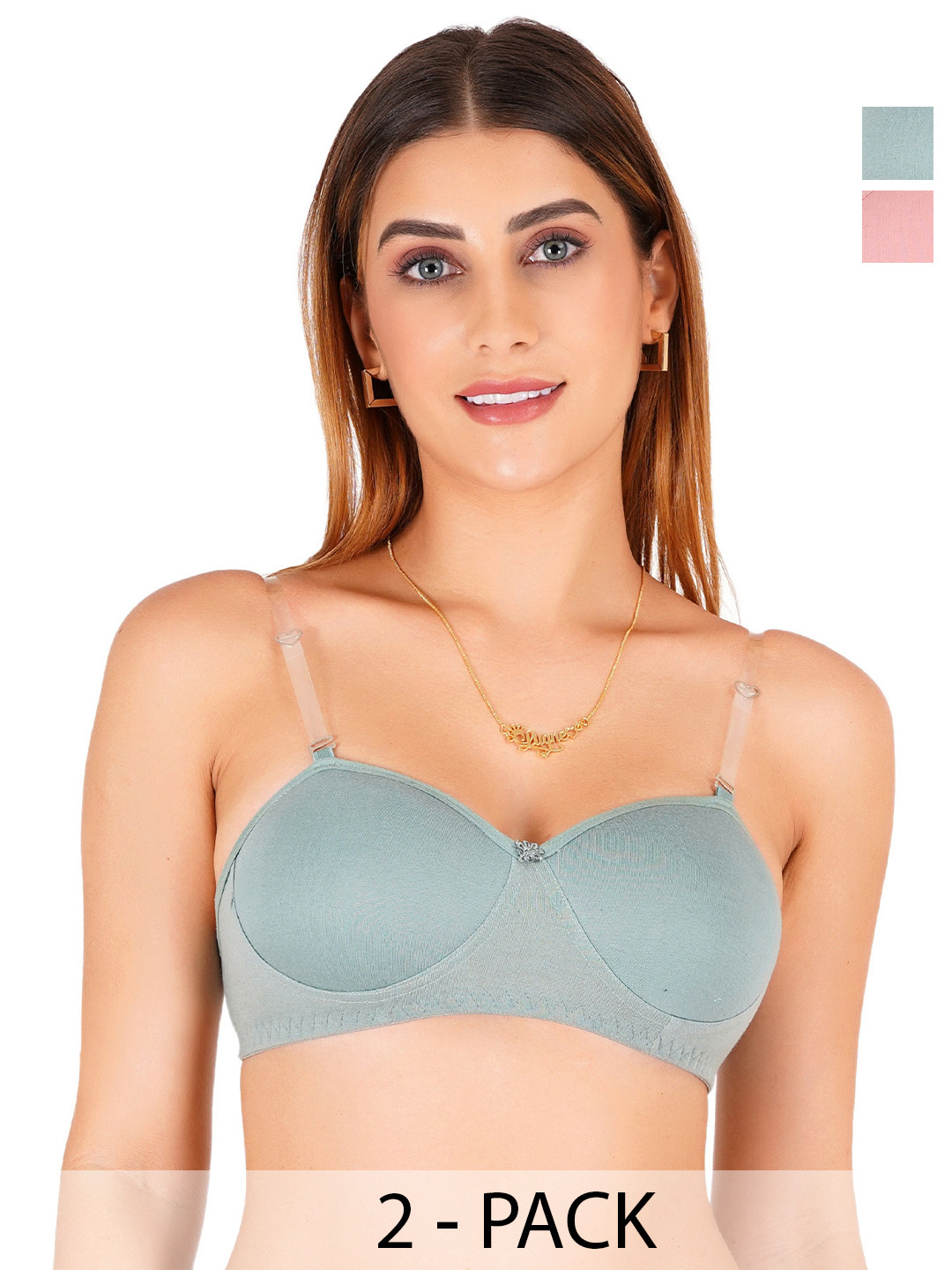 Liigne Bra Half Coverage Lightly Padded