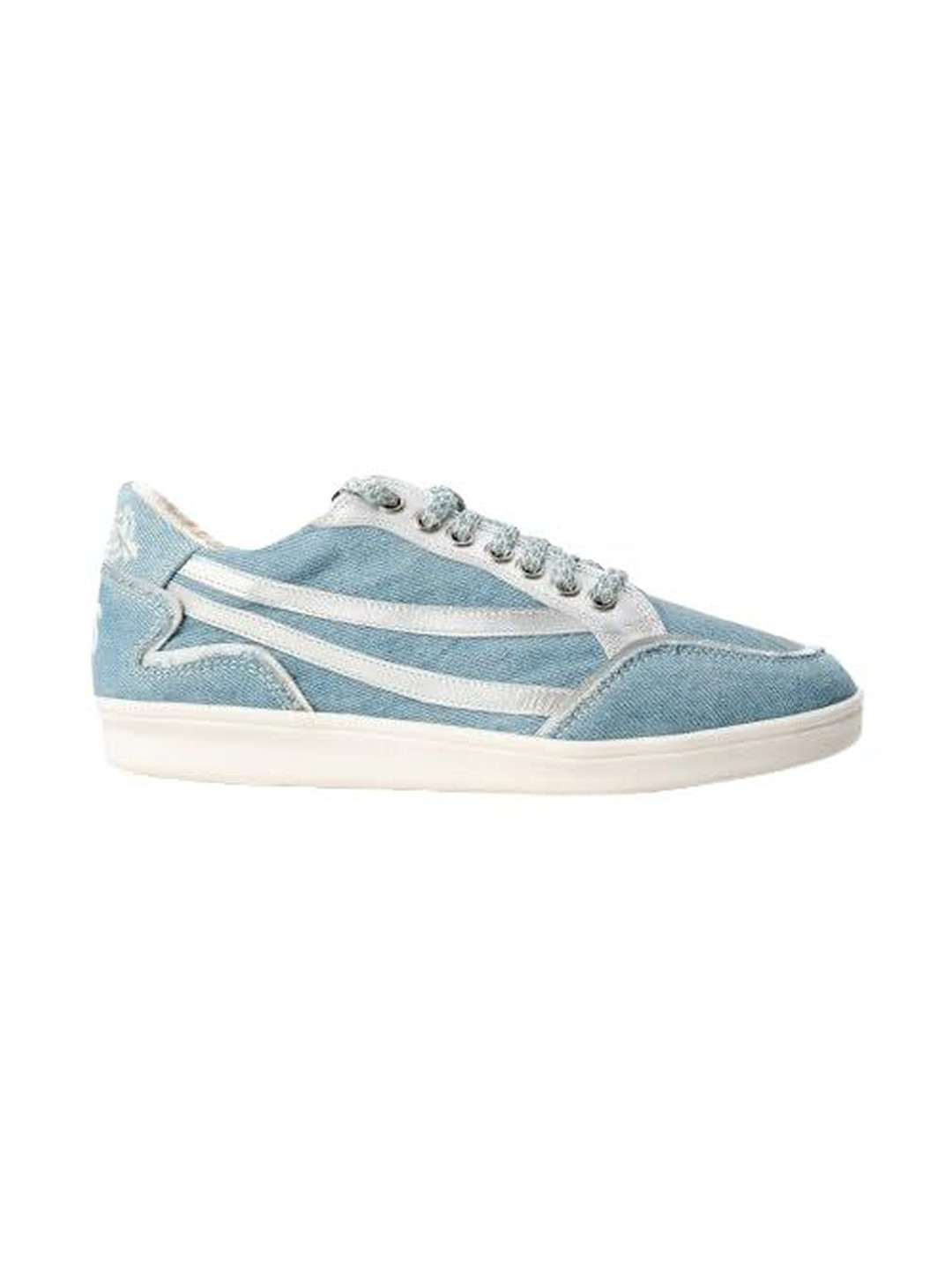 GULLY LABS Women Canvas Baadal Blue Indian Casual Shoes