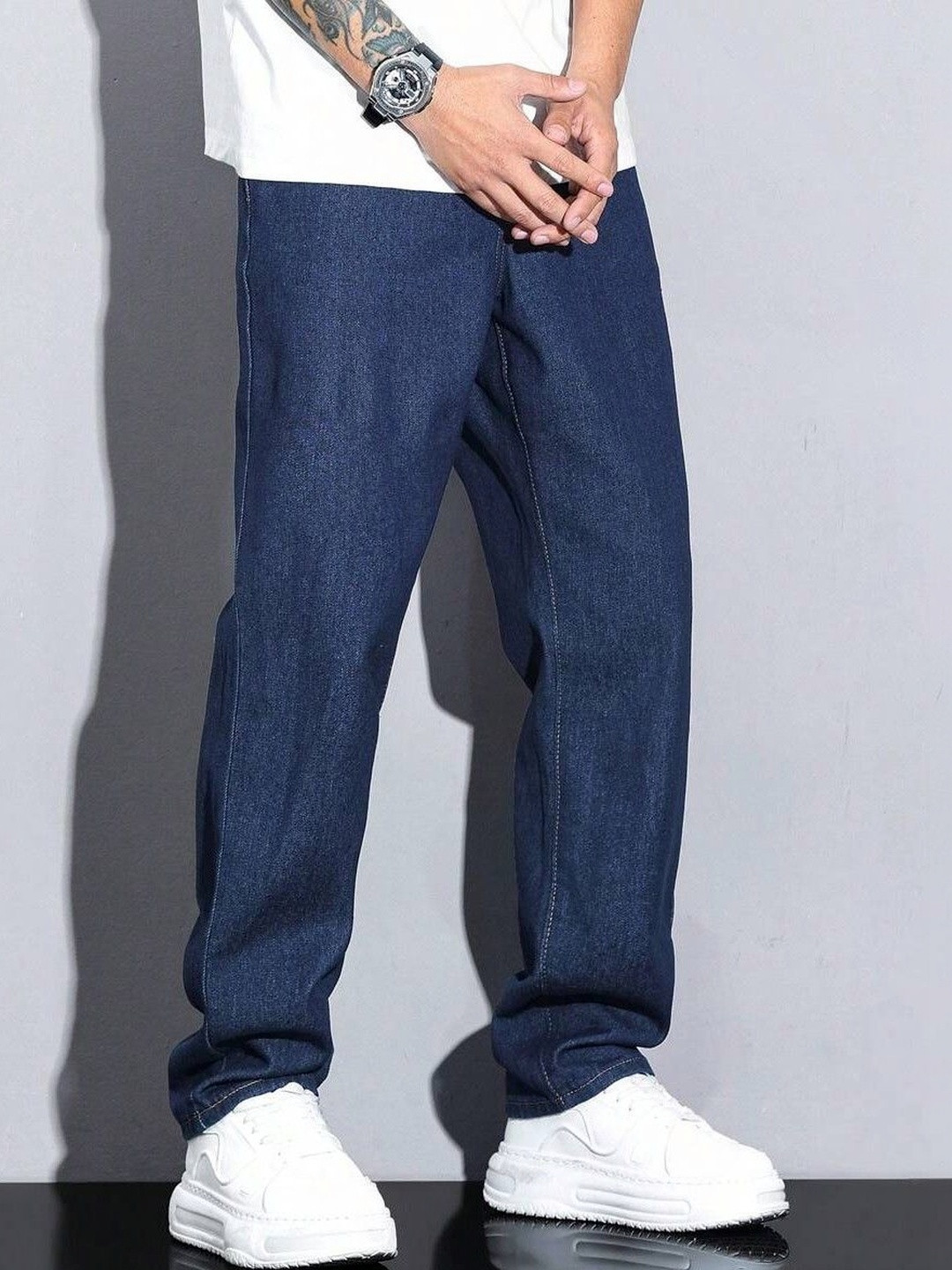 DENIMLOOK Men Mid-Rise Stretchable Jeans