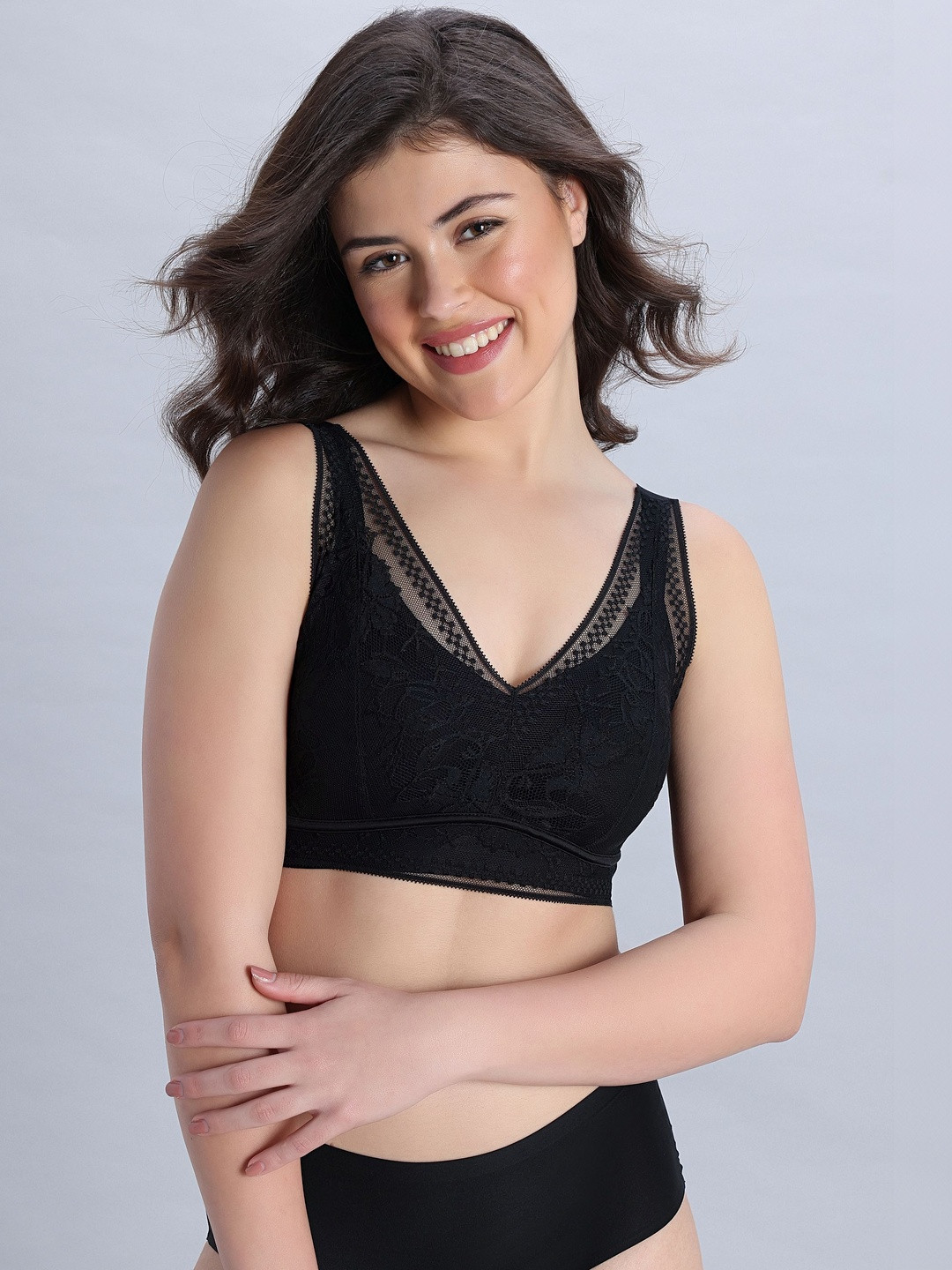 Zivame Bralette Bra Full Coverage Lightly Padded