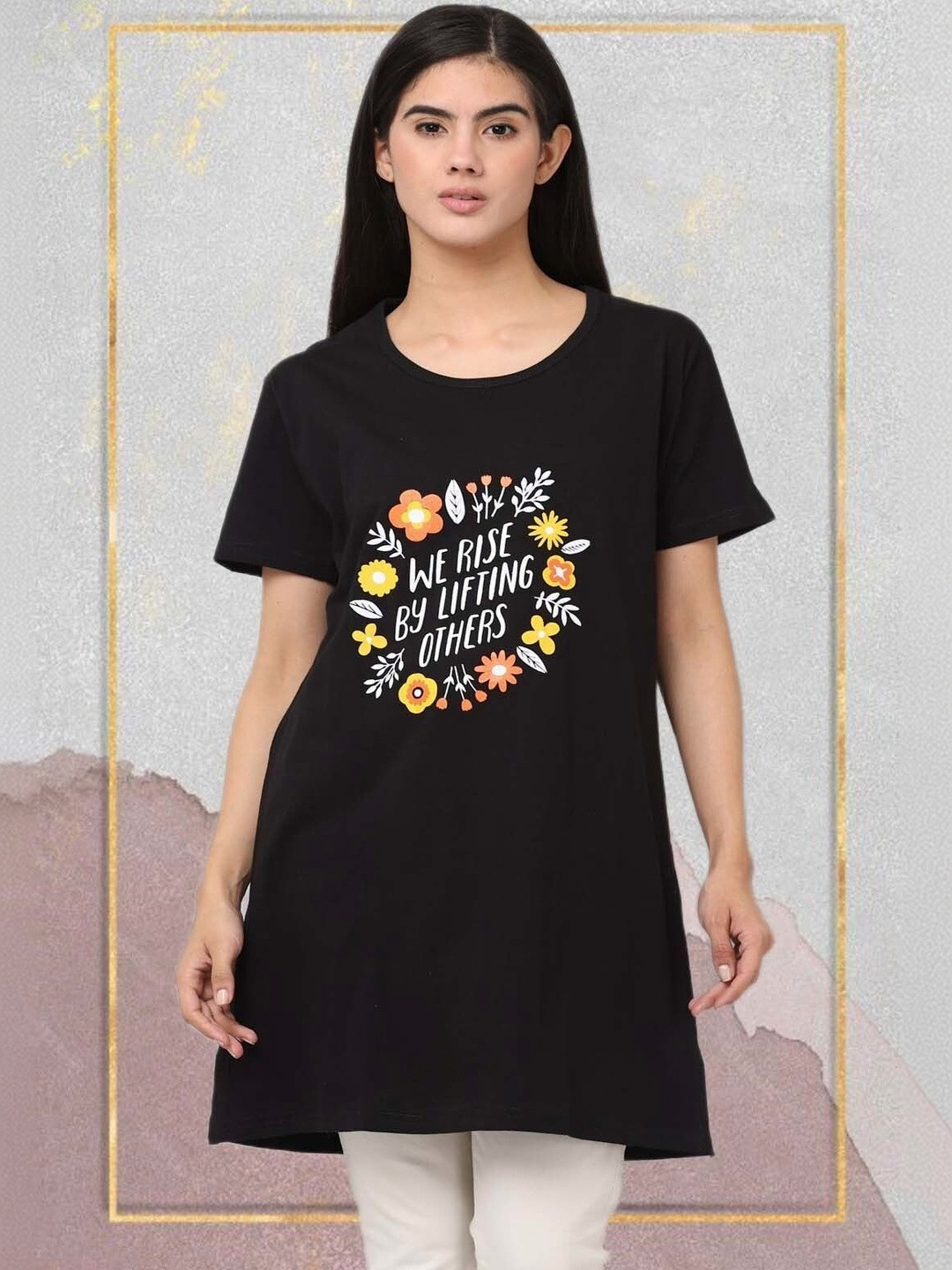 DDASPRATION Women Printed T-shirt