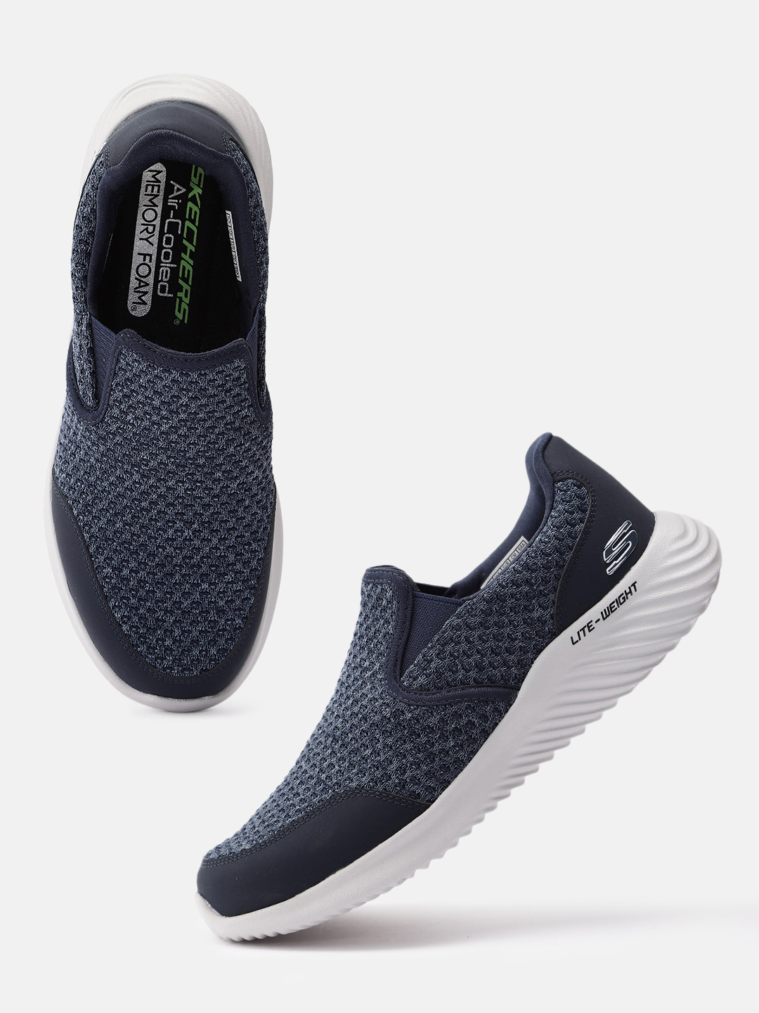 Skechers Men BOUNDER Woven Design Sneakers