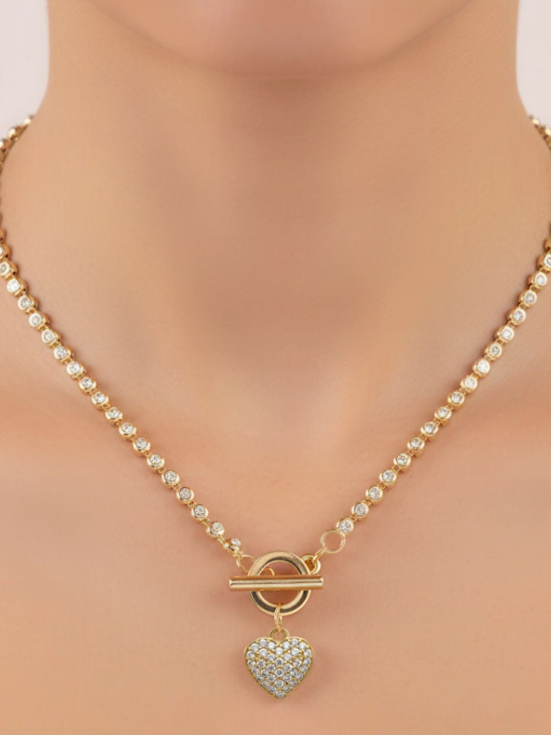 VIVAZS Gold-Plated Necklace