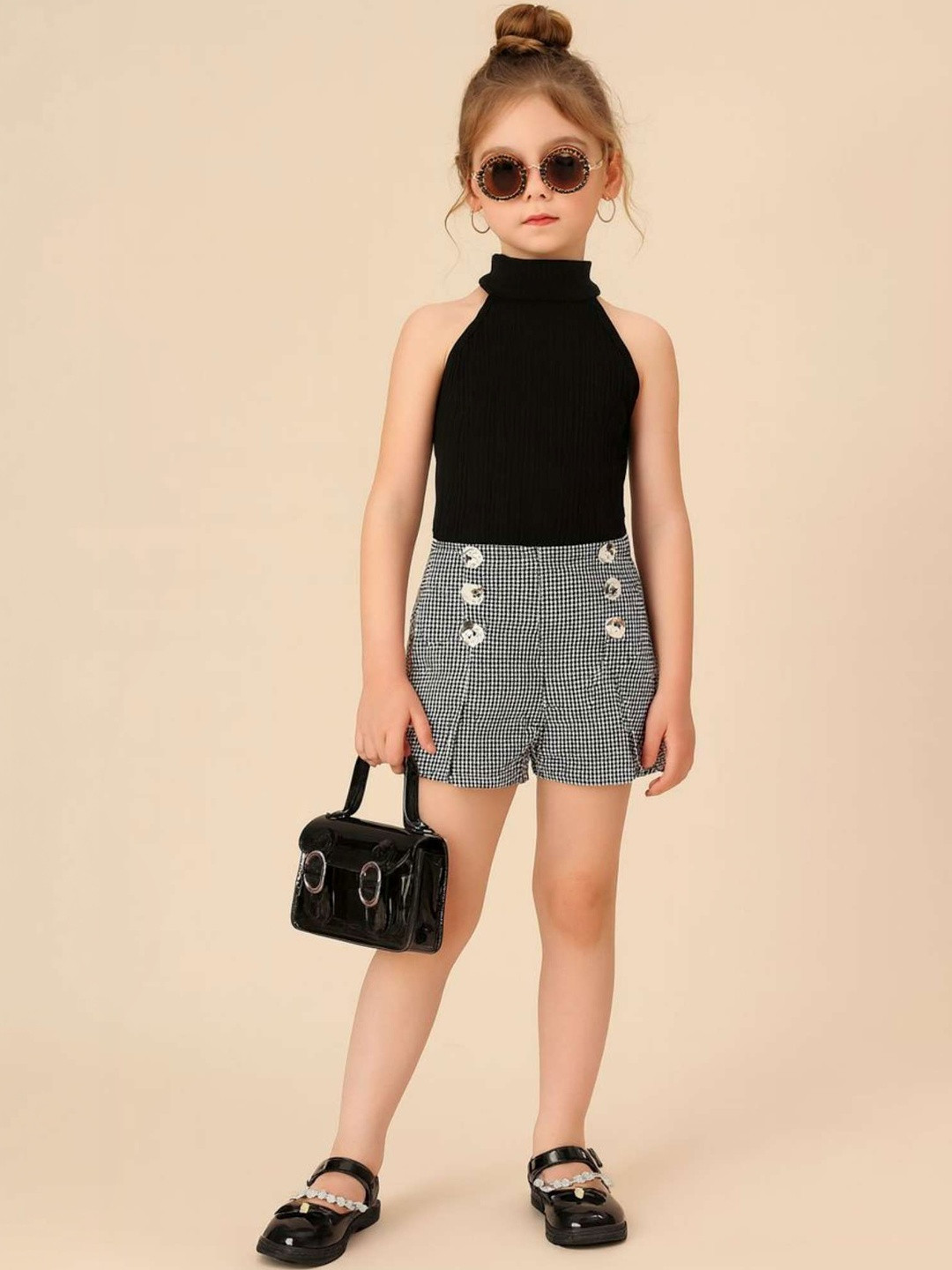 DANFORTH Girls Top with Shorts