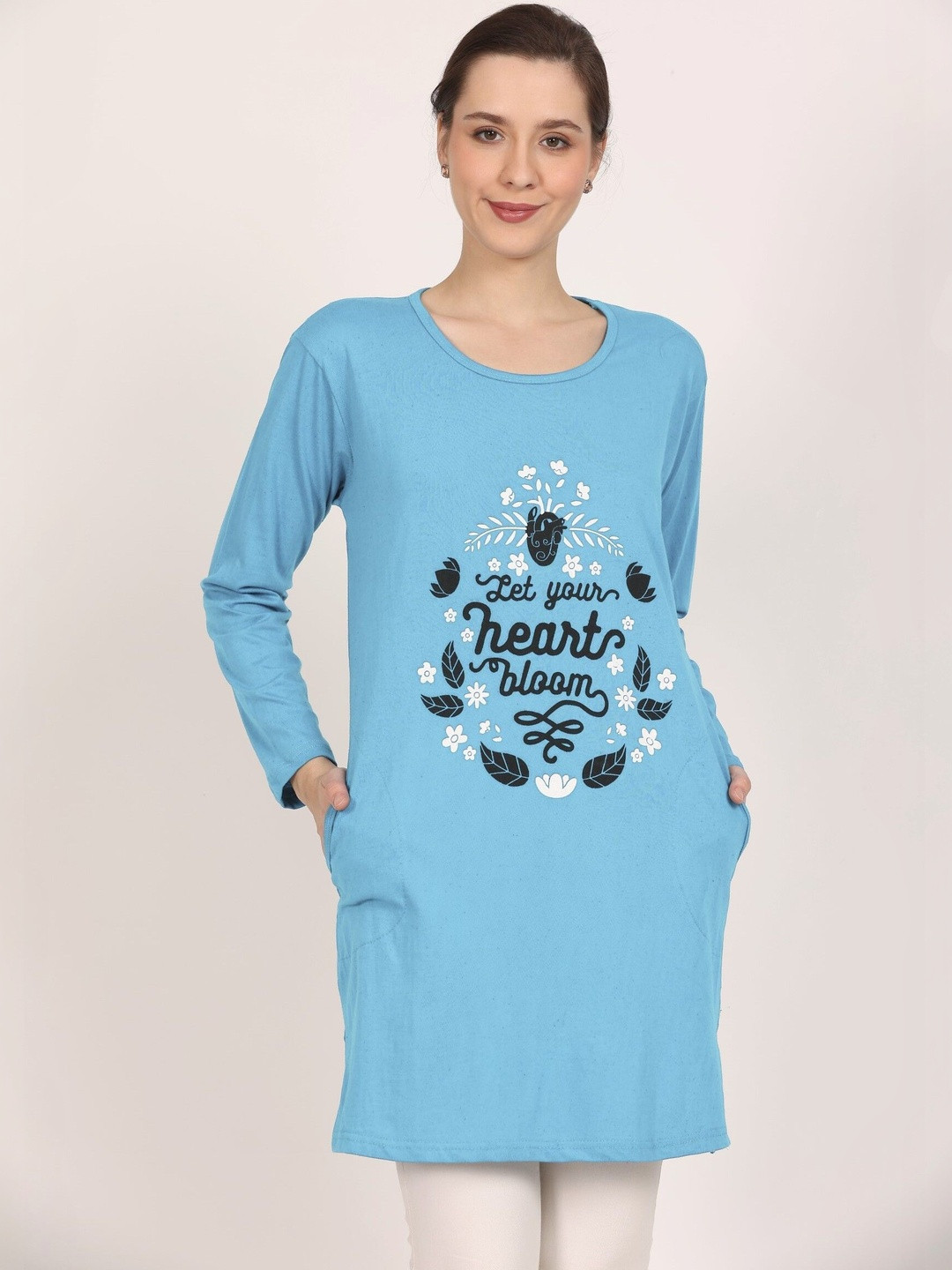 DDASPRATION Women Typography Printed T-shirt