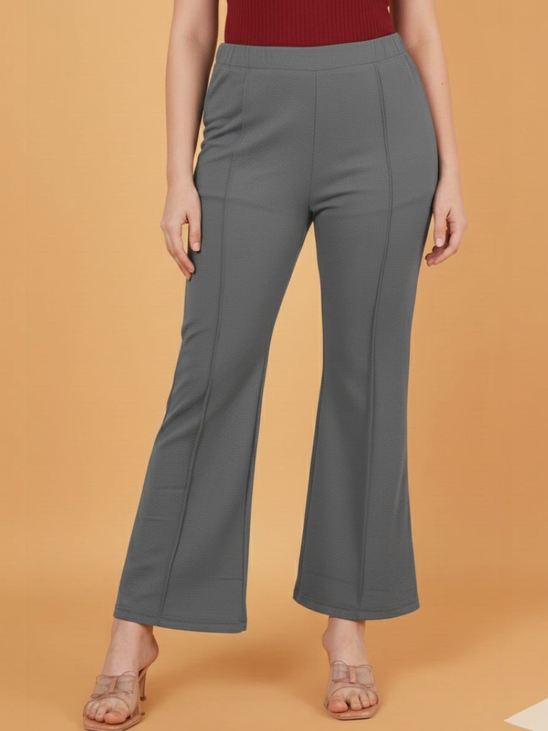 Kasendra Women Textured Trousers