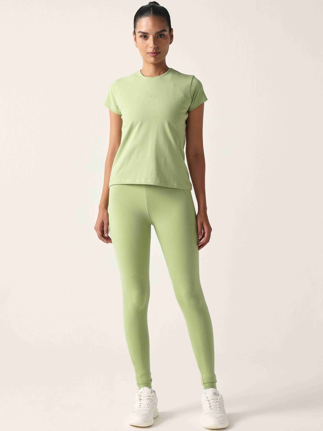 SAWSEE Women Earthkin Bamboo Regular Fit Crew Neck T-Shirt