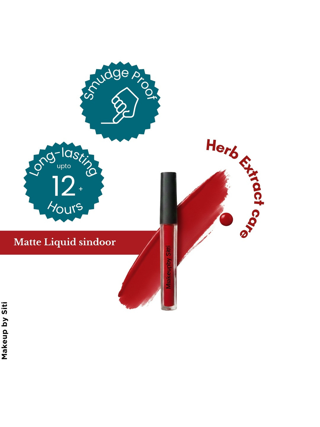 Makeup By Siti Long Lasting Liquid Sindoor- 2 ml- Red
