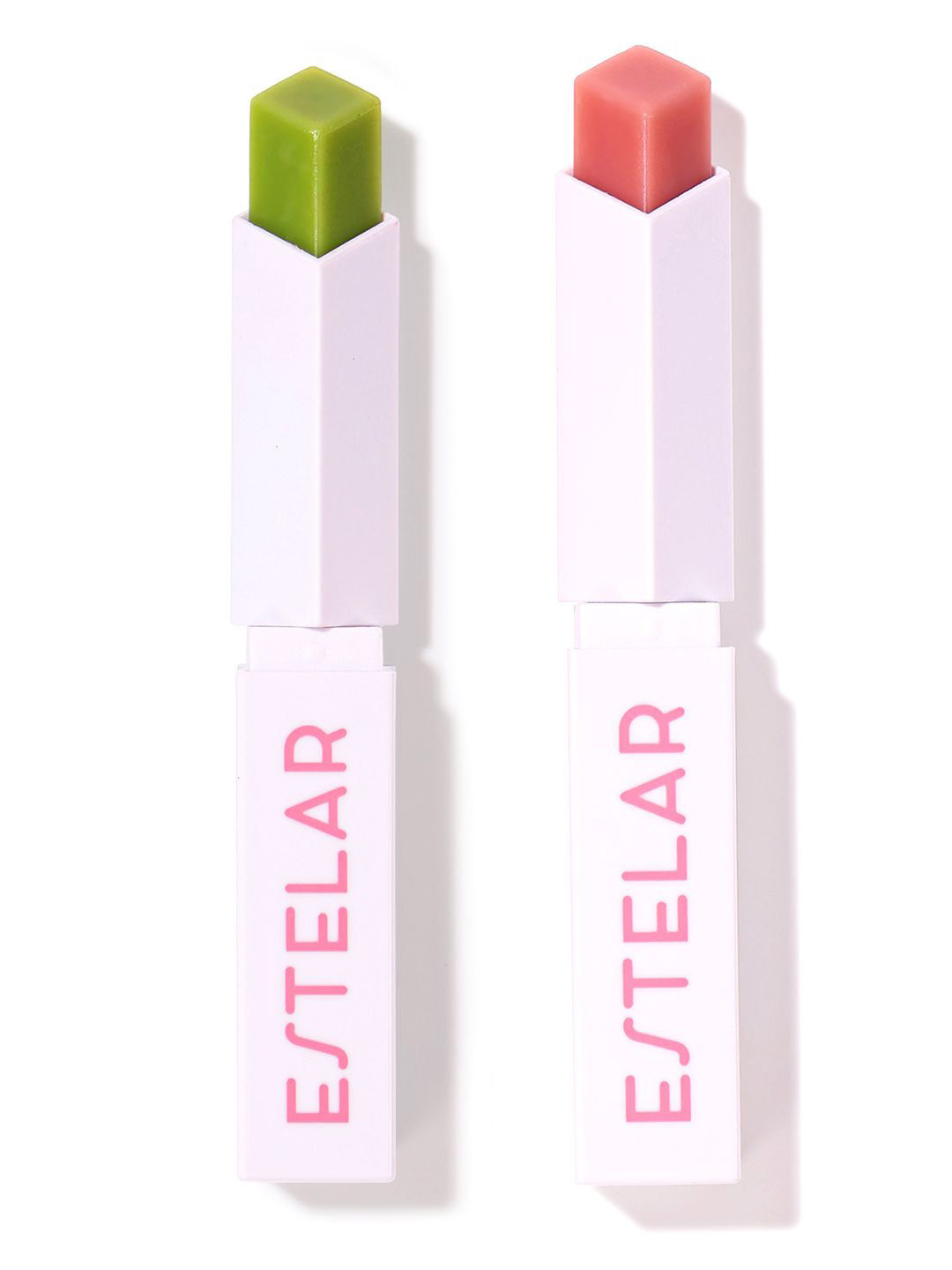Estelar Set of 2 Color Changing Lipstick with Almond 2.6 g each - Mint Shift & Cherri Glow