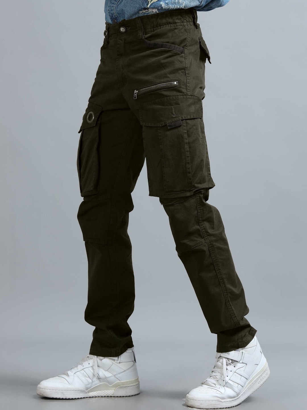 Italian Colony Men Tailored Cargos Trousers