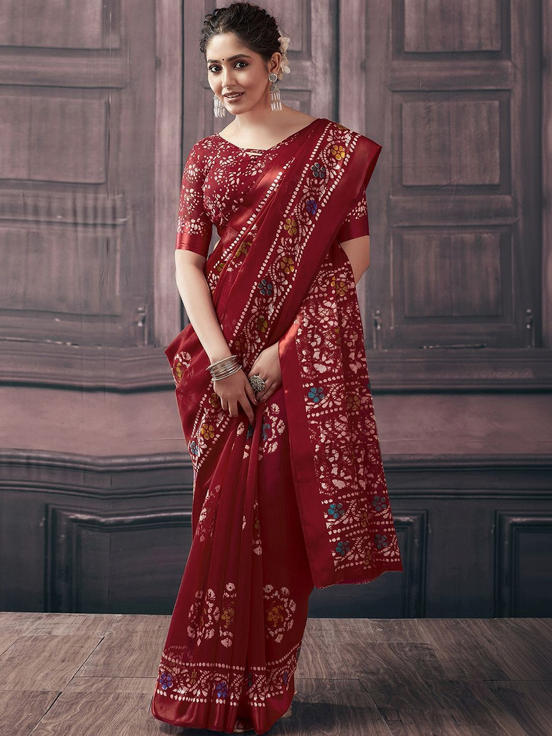 SANISA Batik Saree