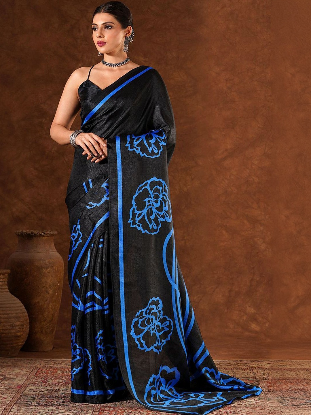 SANISA Floral Designer Saree