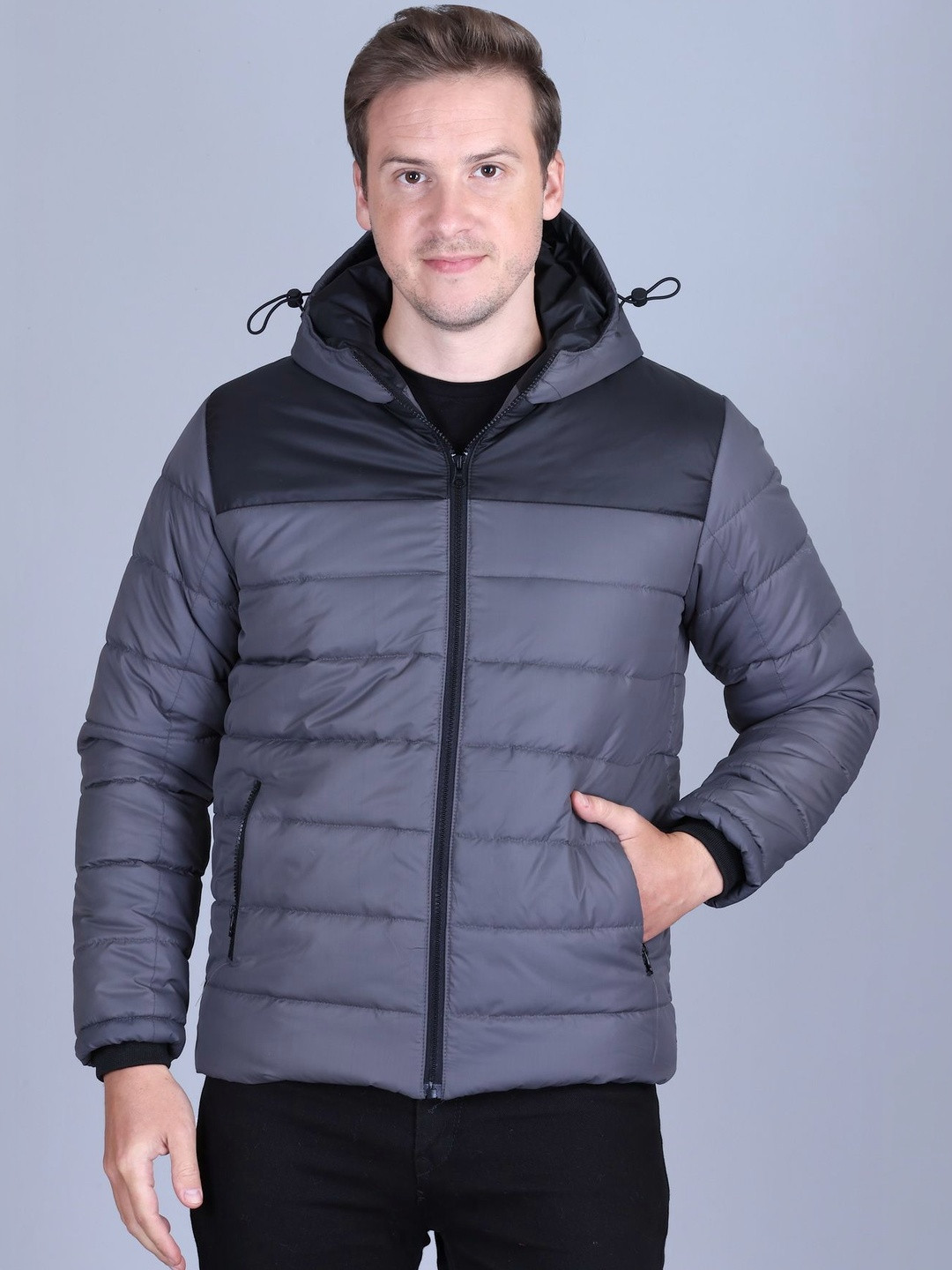 The Roadster Lifestyle Co Hooded Quilted Jacket