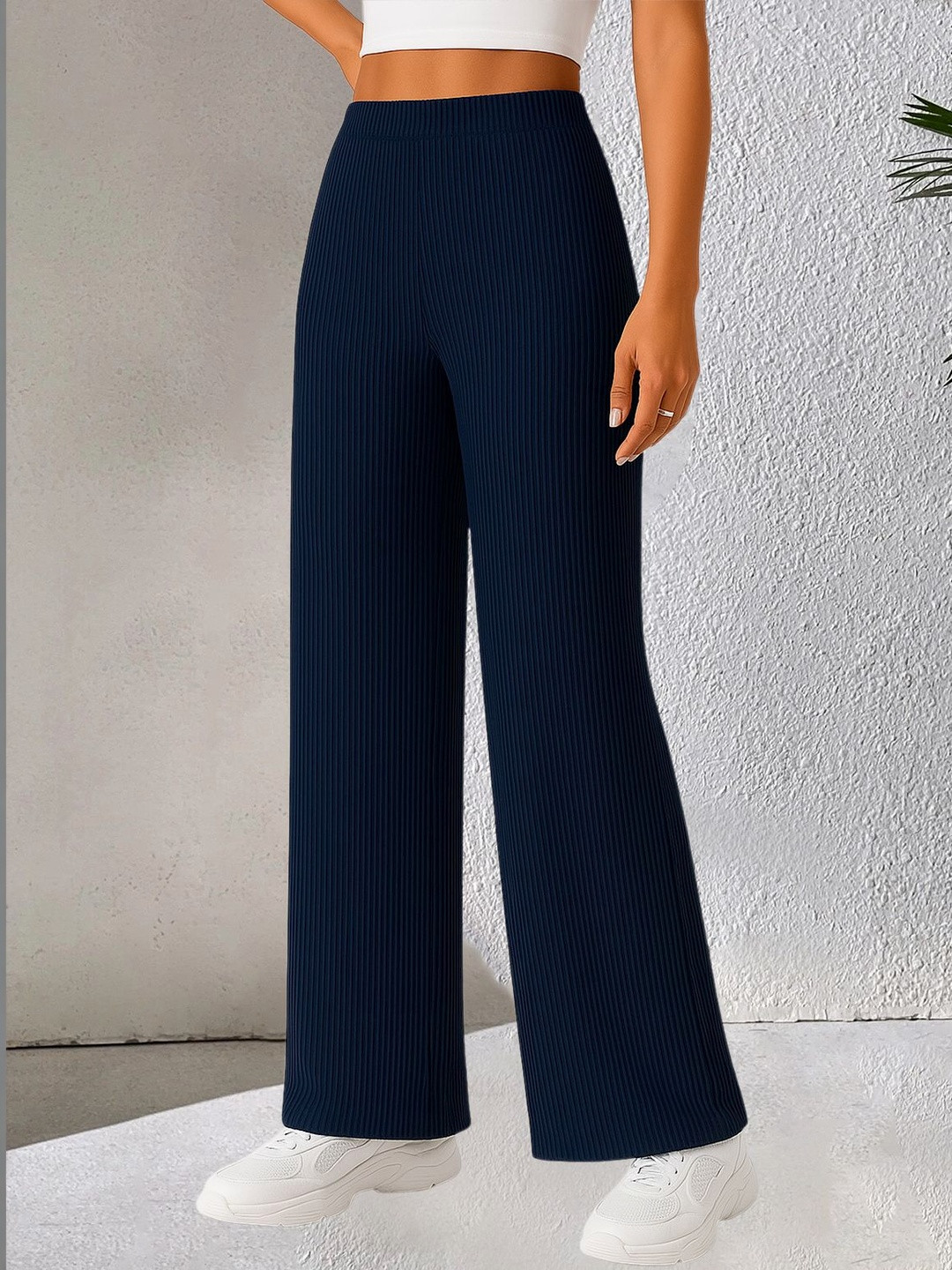 Style Go Women Textured Trousers